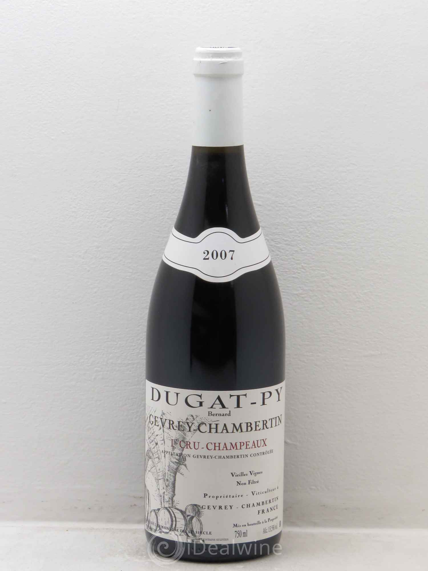 Gevrey-Chambertin 1er Cru Champeaux Dugat-Py 2007 - Posten von 1 Flasche - 0