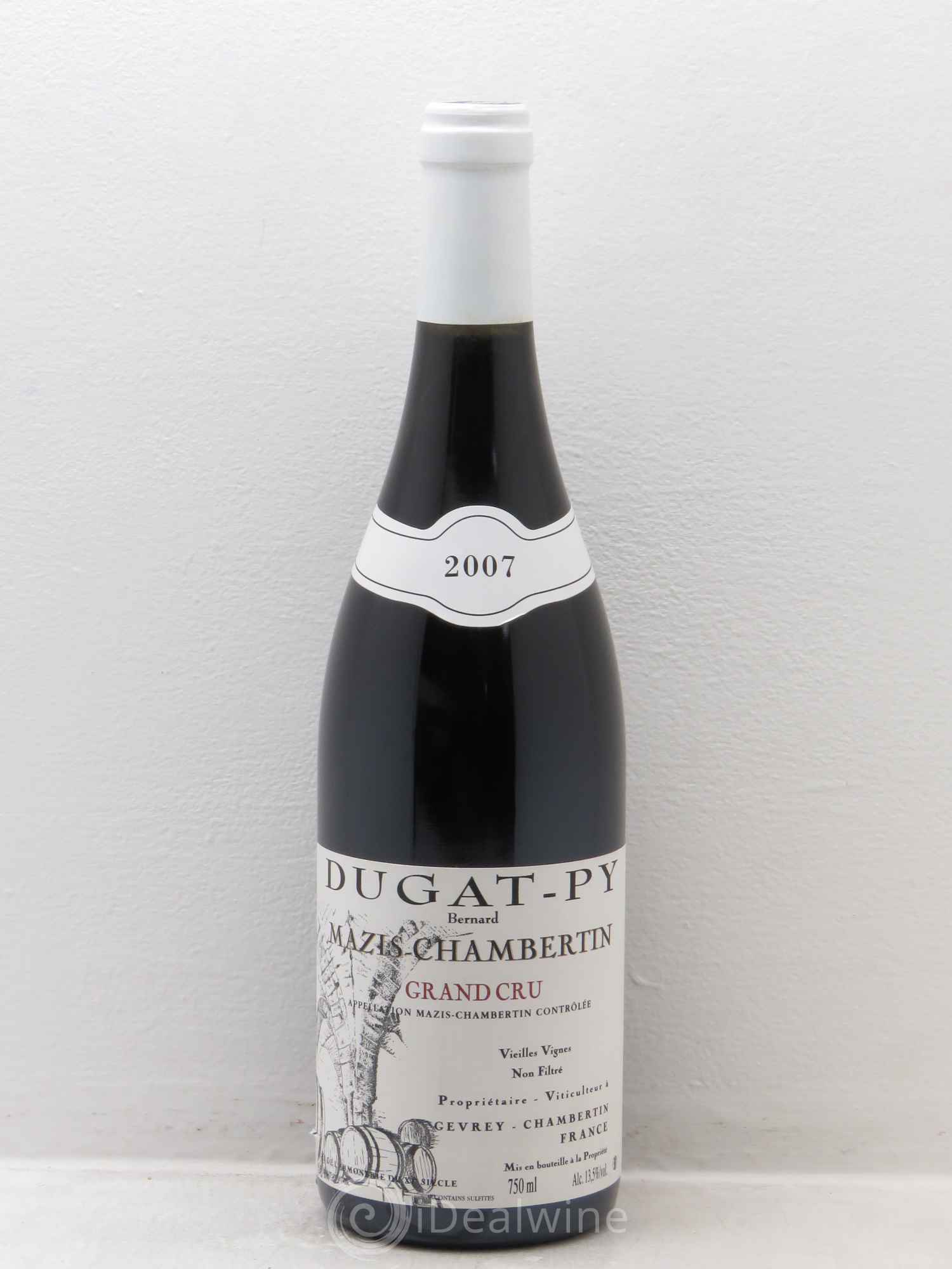 Mazis-Chambertin Grand Cru Vieilles Vignes Dugat-Py Vieilles Vignes 2007 - Lot de 1 bouteille - 0
