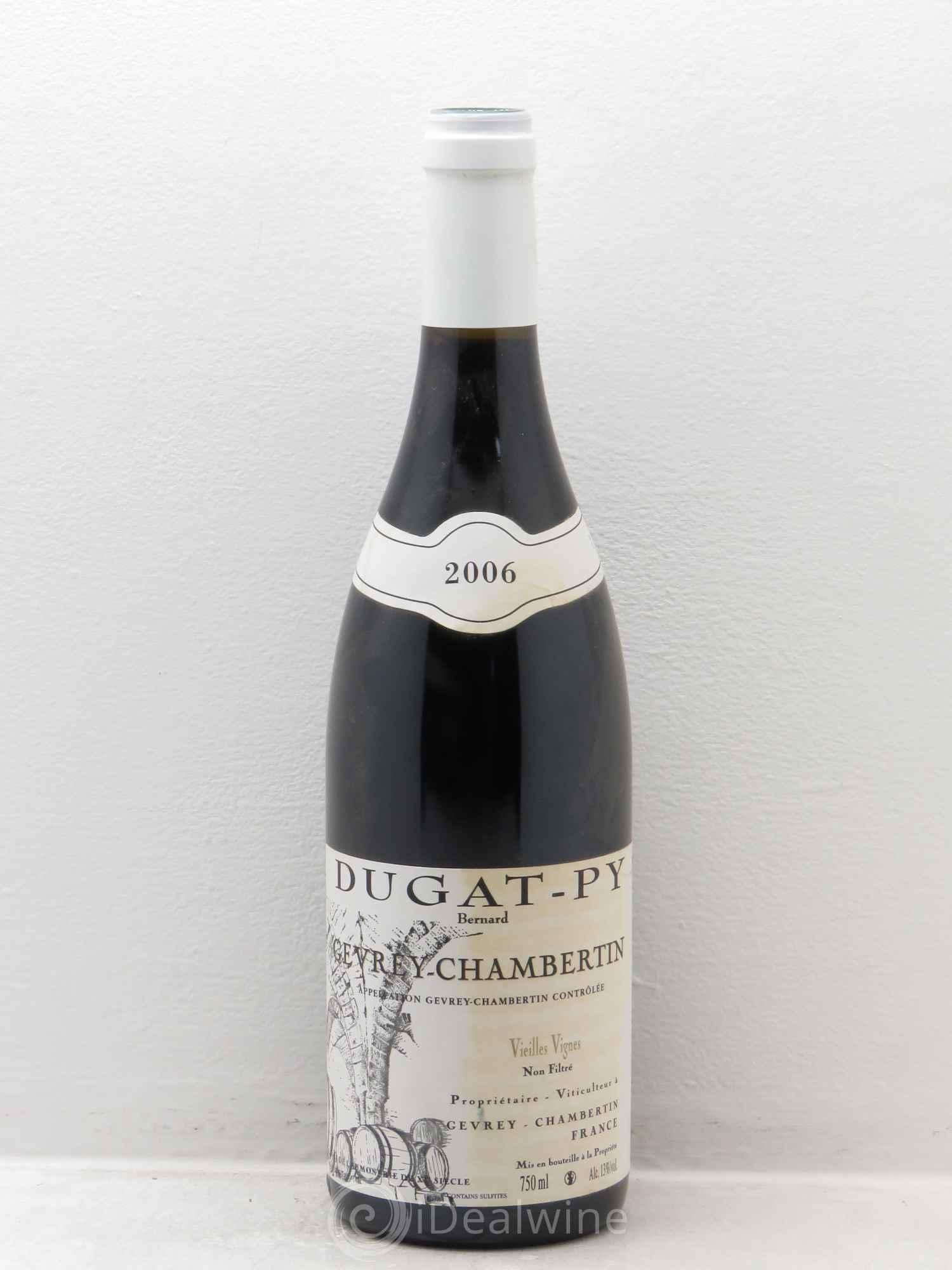 Gevrey-Chambertin Vieilles Vignes Dugat-Py 2006 - Lot de 1 bouteille - 0