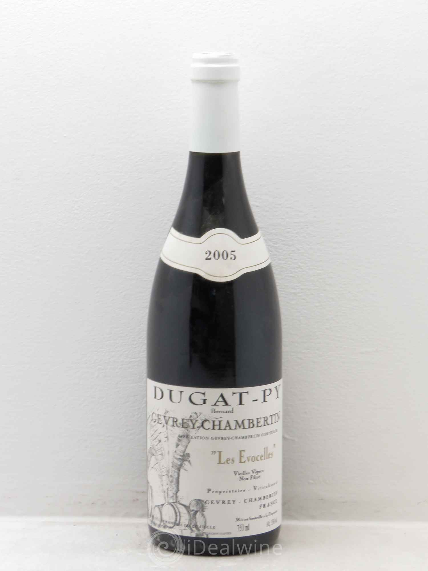 Gevrey-Chambertin Les Evocelles Vieilles Vignes Dugat-Py 2005 - Posten von 1 Flasche - 0