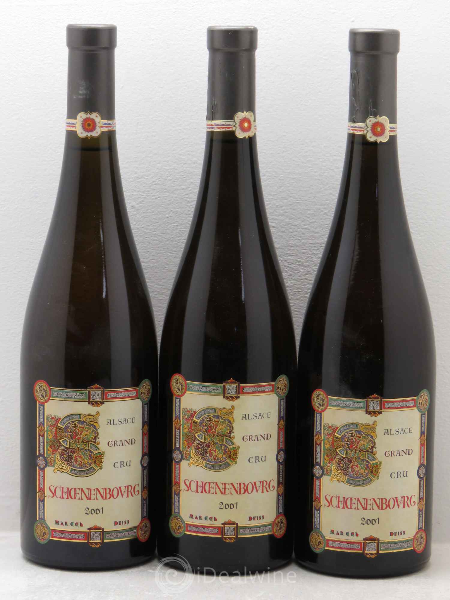 Alsace Grand Cru Schoenenbourg Marcel Deiss (Domaine) 2001 - Lot de 3 bouteilles - 0