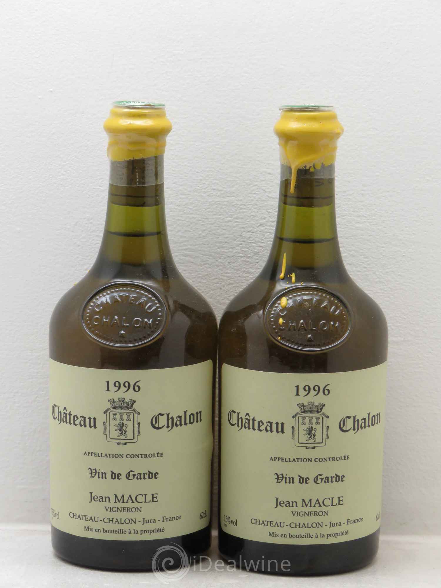 Château-Chalon Jean Macle 1996 - Lot de 2 bouteilles - 0