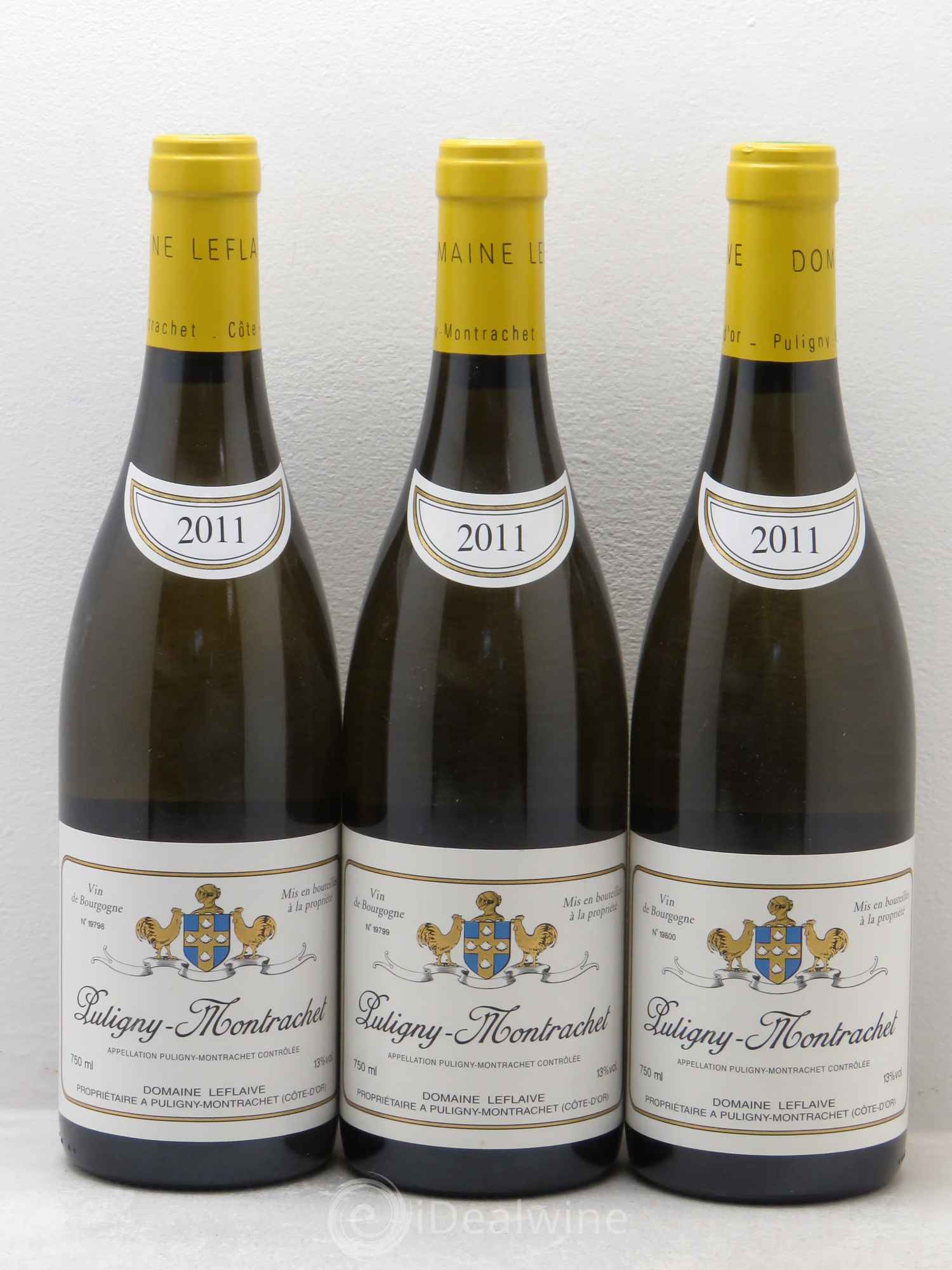 Puligny-Montrachet Leflaive (Domaine) 2011 - Lot de 3 bouteilles - 0