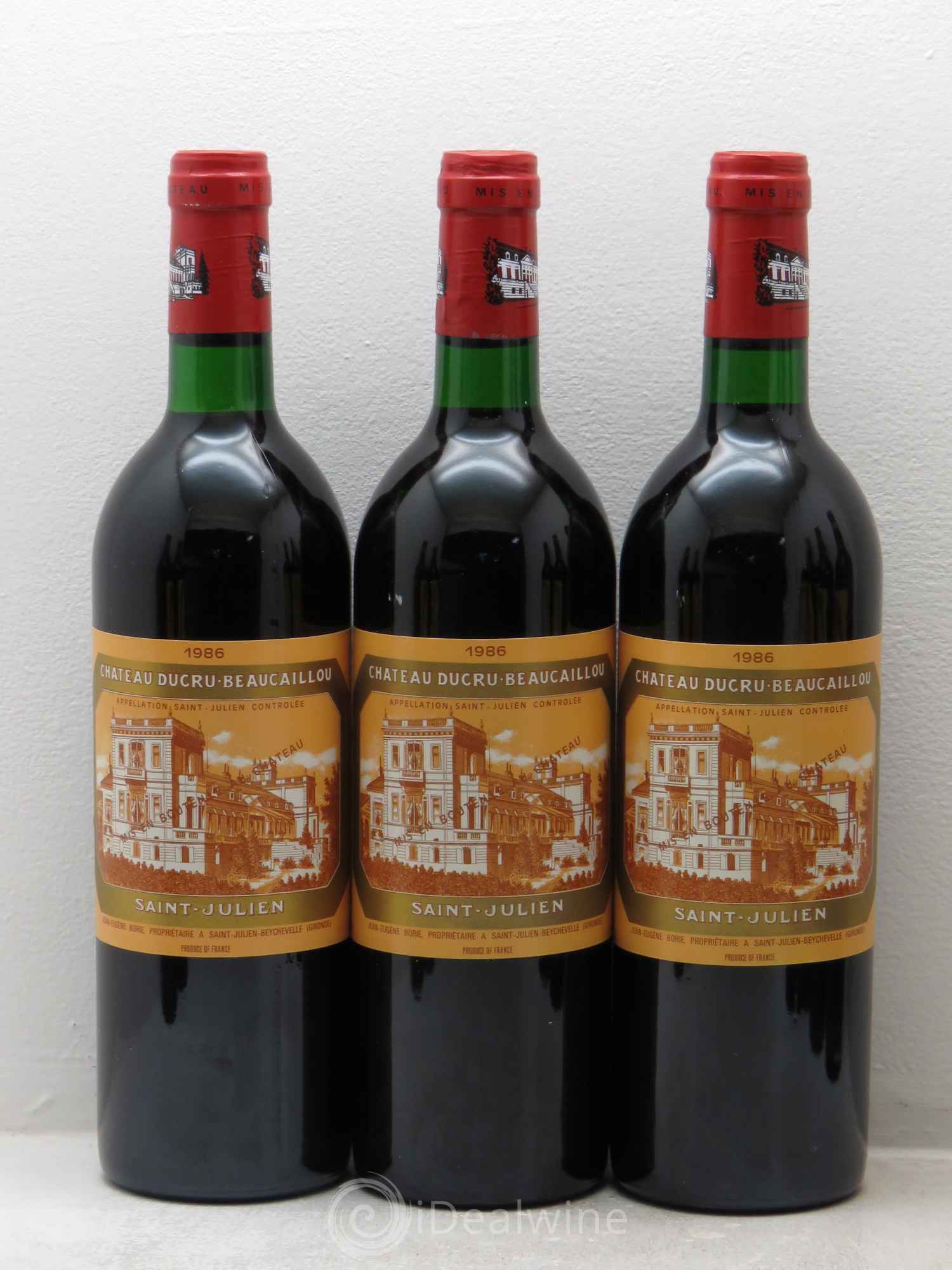 Château Ducru Beaucaillou 2ème Grand Cru Classé 1986 - Lot de 12 bouteilles - 1