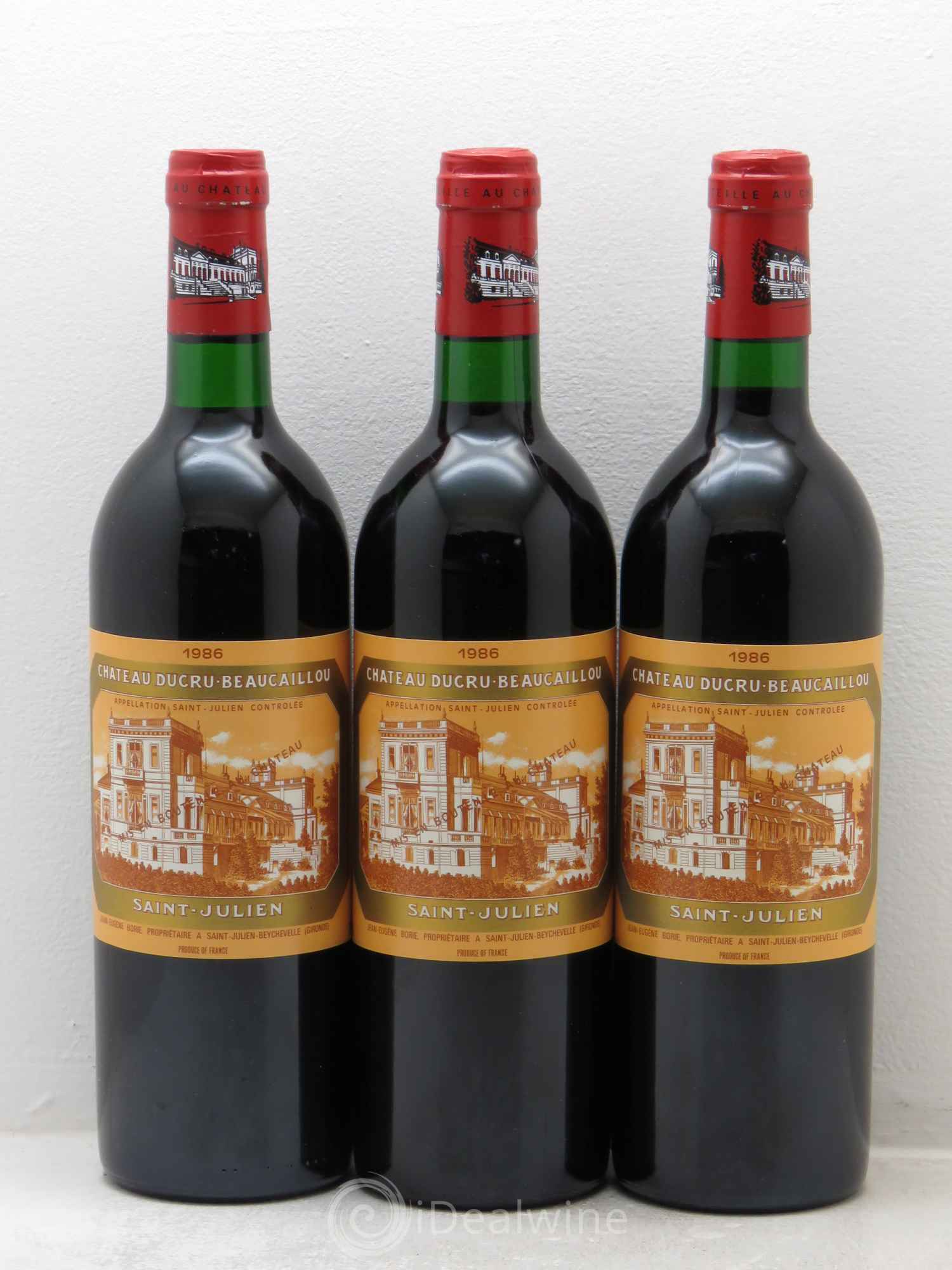 Château Ducru Beaucaillou 2ème Grand Cru Classé 1986 - Lot de 12 bouteilles - 4