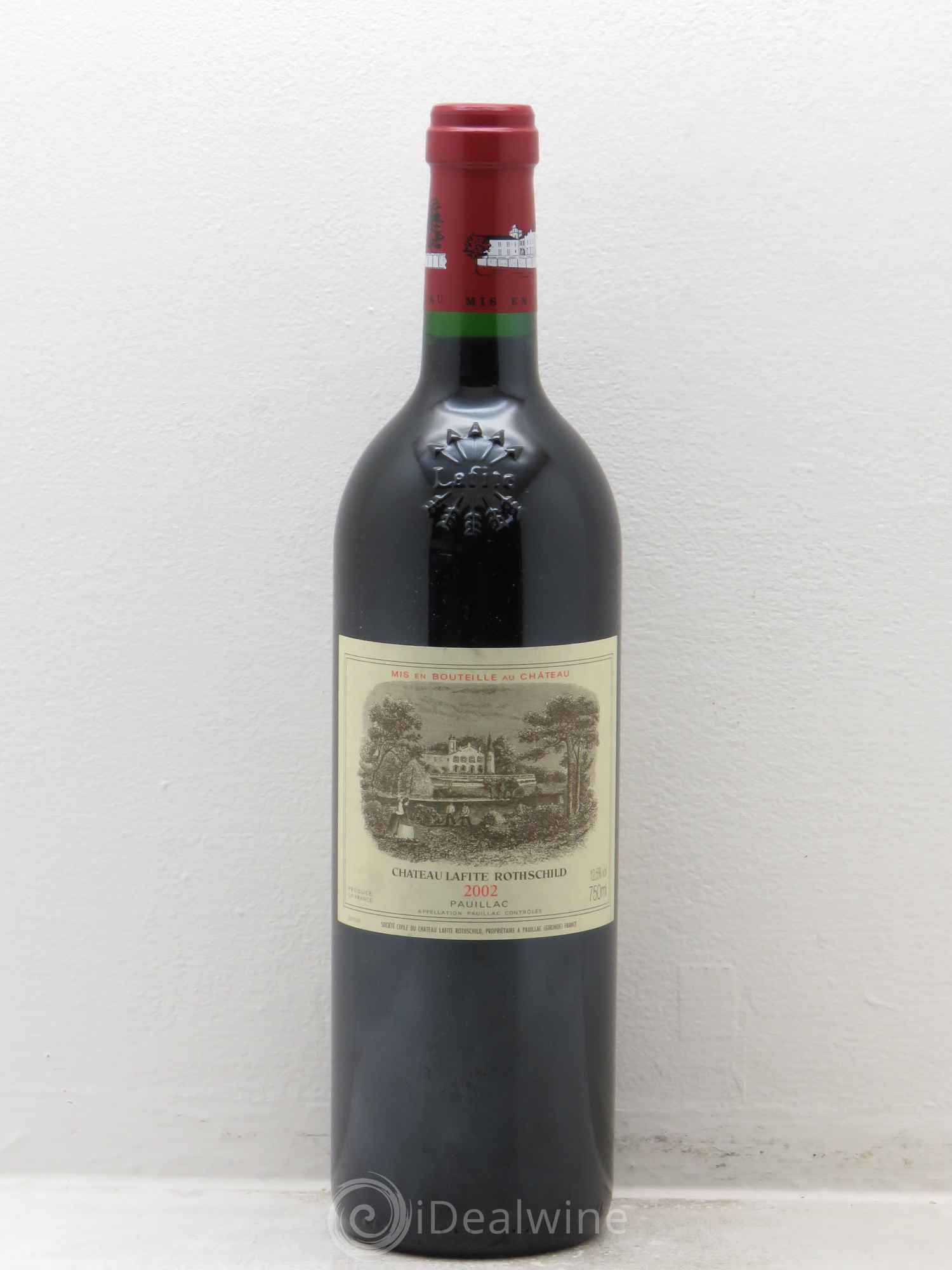 Château Lafite Rothschild 1er Grand Cru Classé 2002 - Lot de 1 bouteille - 0