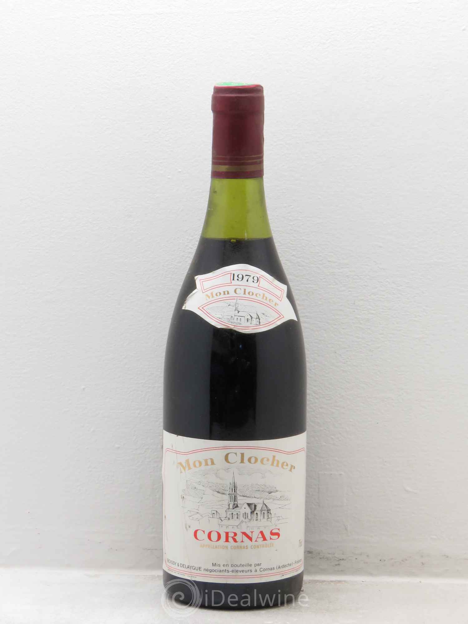 Cornas Mon Clocher Boissy & Delaygue 1979 - Posten von 1 Flasche - 0
