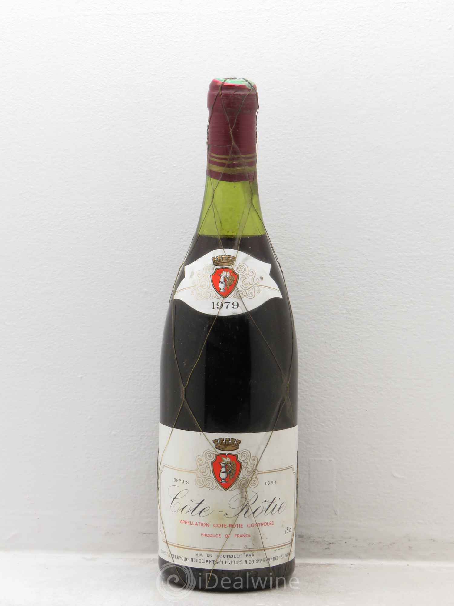 Côte-Rôtie Boissy & Delaygue 1979 - Lot de 1 bouteille - 0