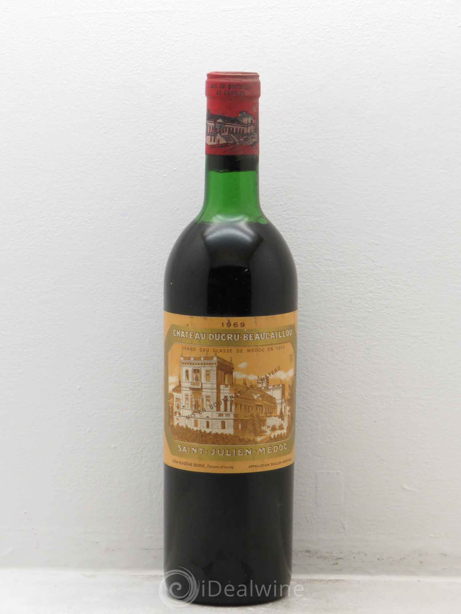 Château Ducru Beaucaillou 2ème Grand Cru Classé 1969 - Lot de 1 bouteille - 0