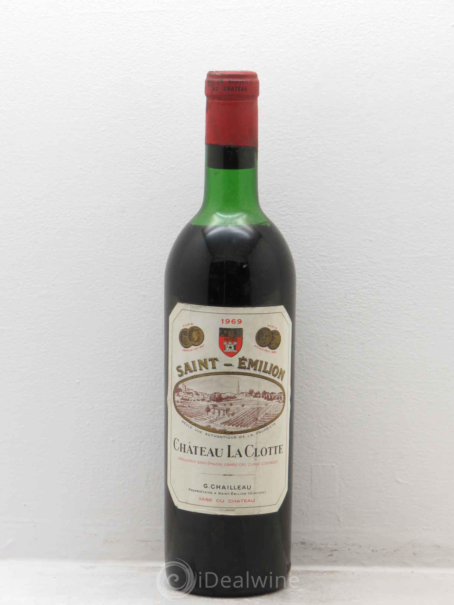 Château la Clotte 1969 - Lot de 1 bouteille - 0
