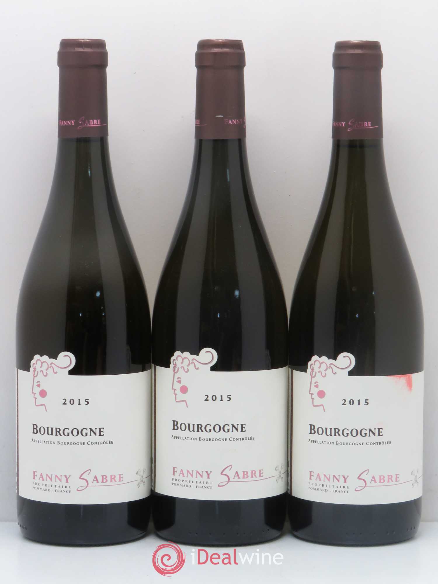 Bourgogne Fanny Sabre 2015 - Posten von 3 Flaschen - 0