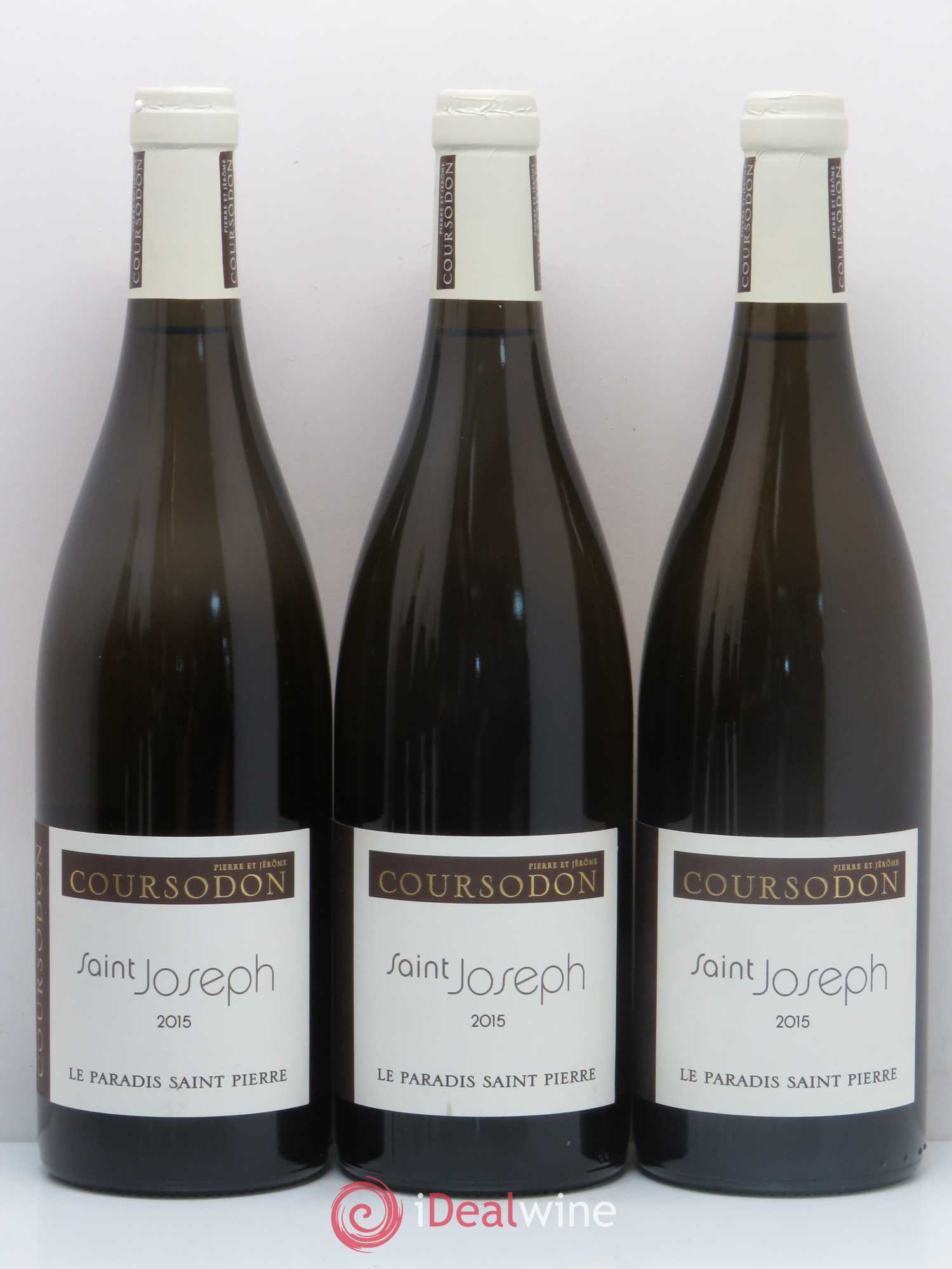Saint-Joseph Le Paradis Saint-Pierre Pierre et Jérôme Coursodon 2015 - Lot de 6 bouteilles - 1