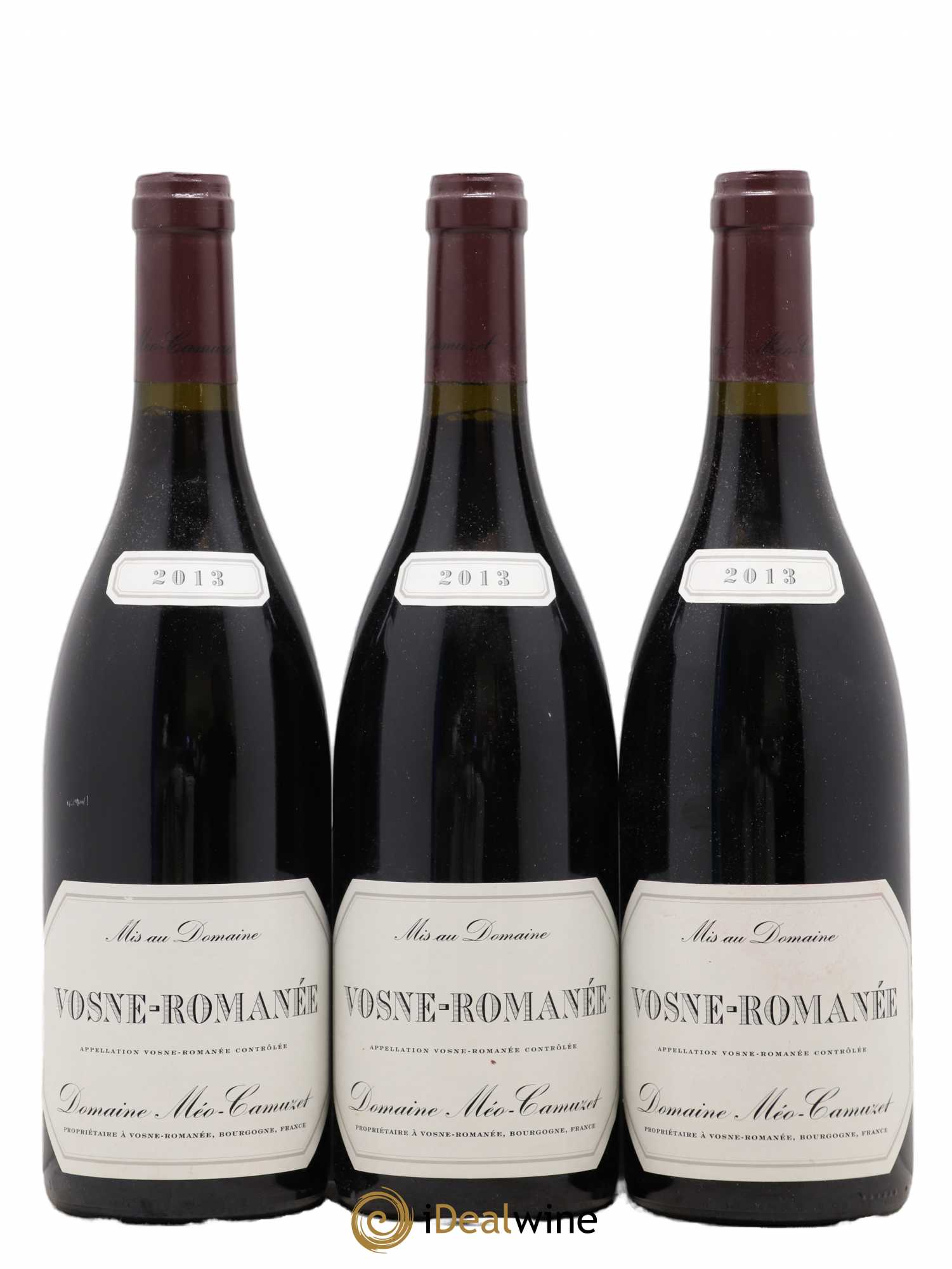 Vosne-Romanée Méo-Camuzet (Domaine) 2013 - Lot de 3 bouteilles - 0