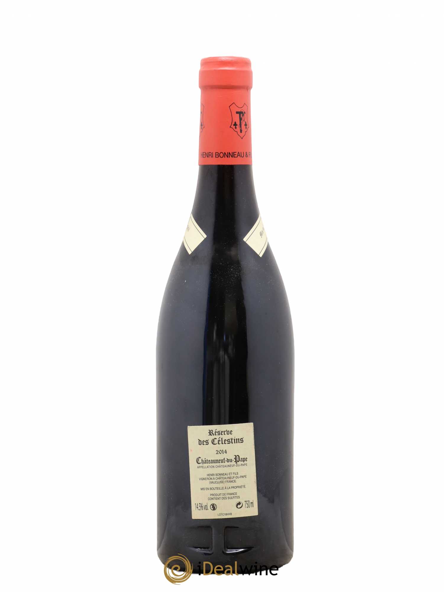 Châteauneuf-du-Pape Réserve des Célestins Henri Bonneau & Fils 2014 - Lot de 1 bouteille - 1