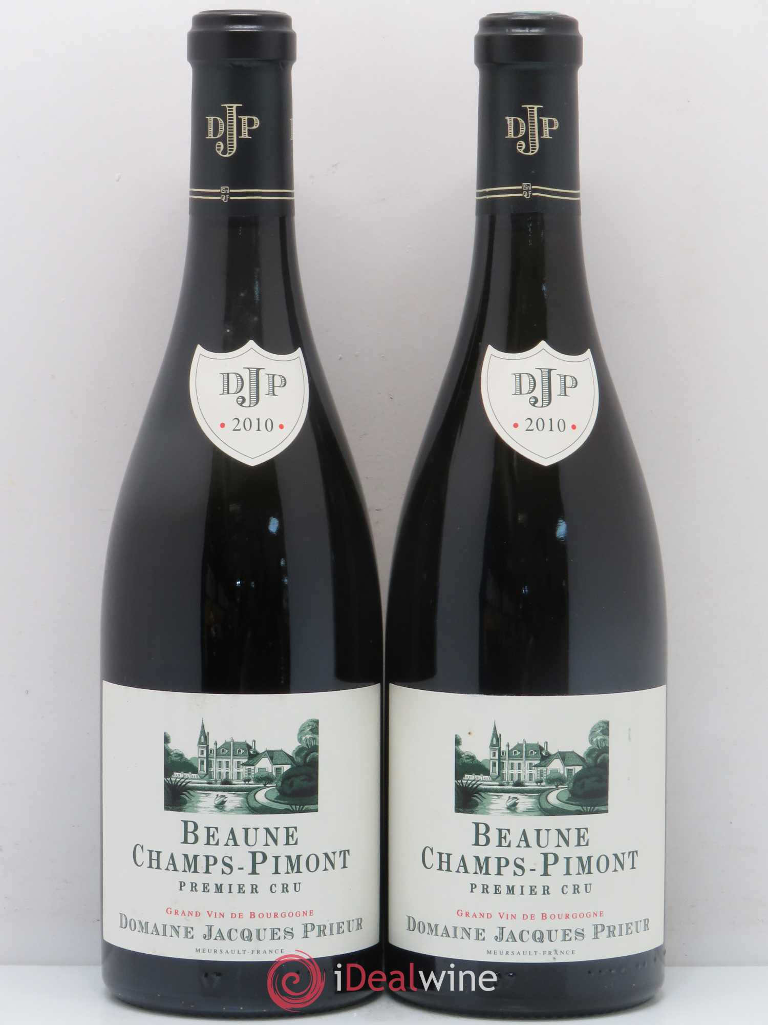 Beaune 1er Cru Champs-Pimont Jacques Prieur (Domaine) 2010 - Lot de 2 bouteilles - 0