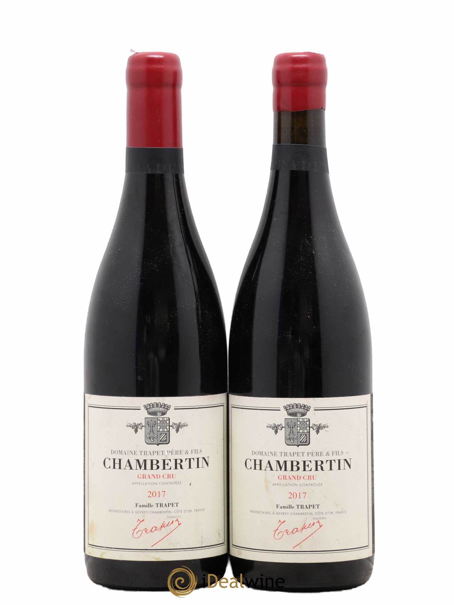 Chambertin Grand Cru Domaine Trapet 2017 - Lot de 2 bouteilles - 0