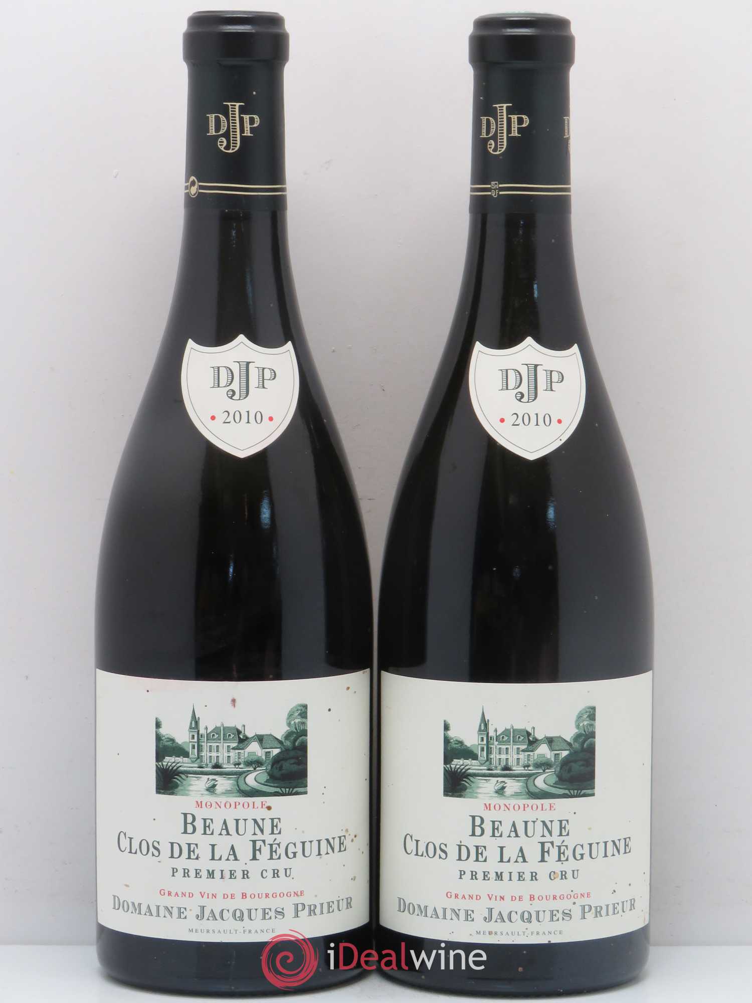 Beaune 1er Cru Clos de la Feguine Jacques Prieur 2010 - Posten von 2 Flaschen - 0