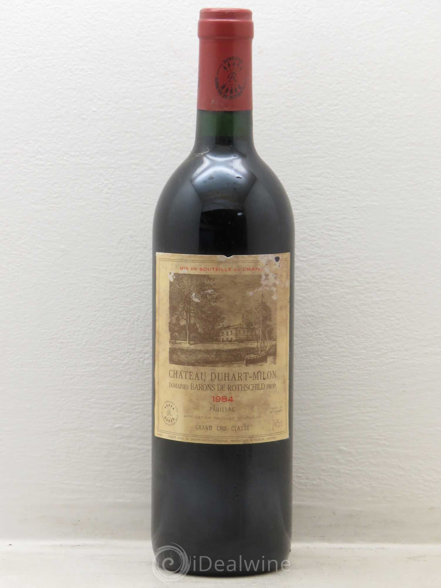 Château Duhart-Milon 4ème Grand Cru Classé 1984 - Lot de 1 bouteille - 0