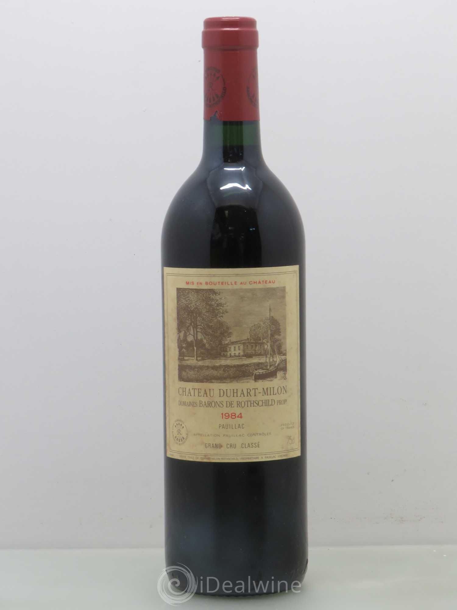 Château Duhart-Milon 4ème Grand Cru Classé (sans prix de réserve) 1984 - Lot de 1 bouteille - 0