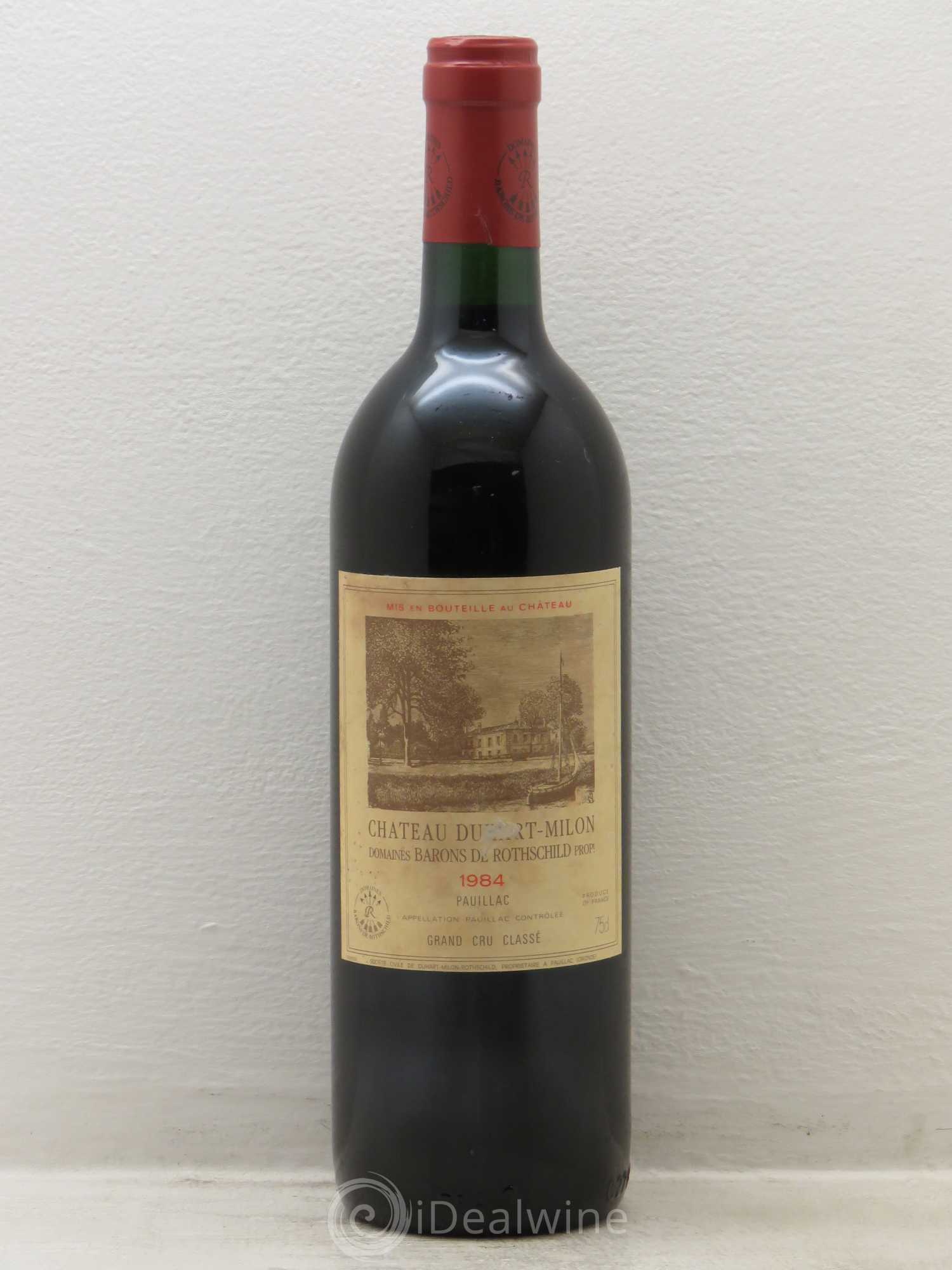 Château Duhart-Milon 4ème Grand Cru Classé (sans prix de réserve) 1984 - Lot de 1 bouteille - 0
