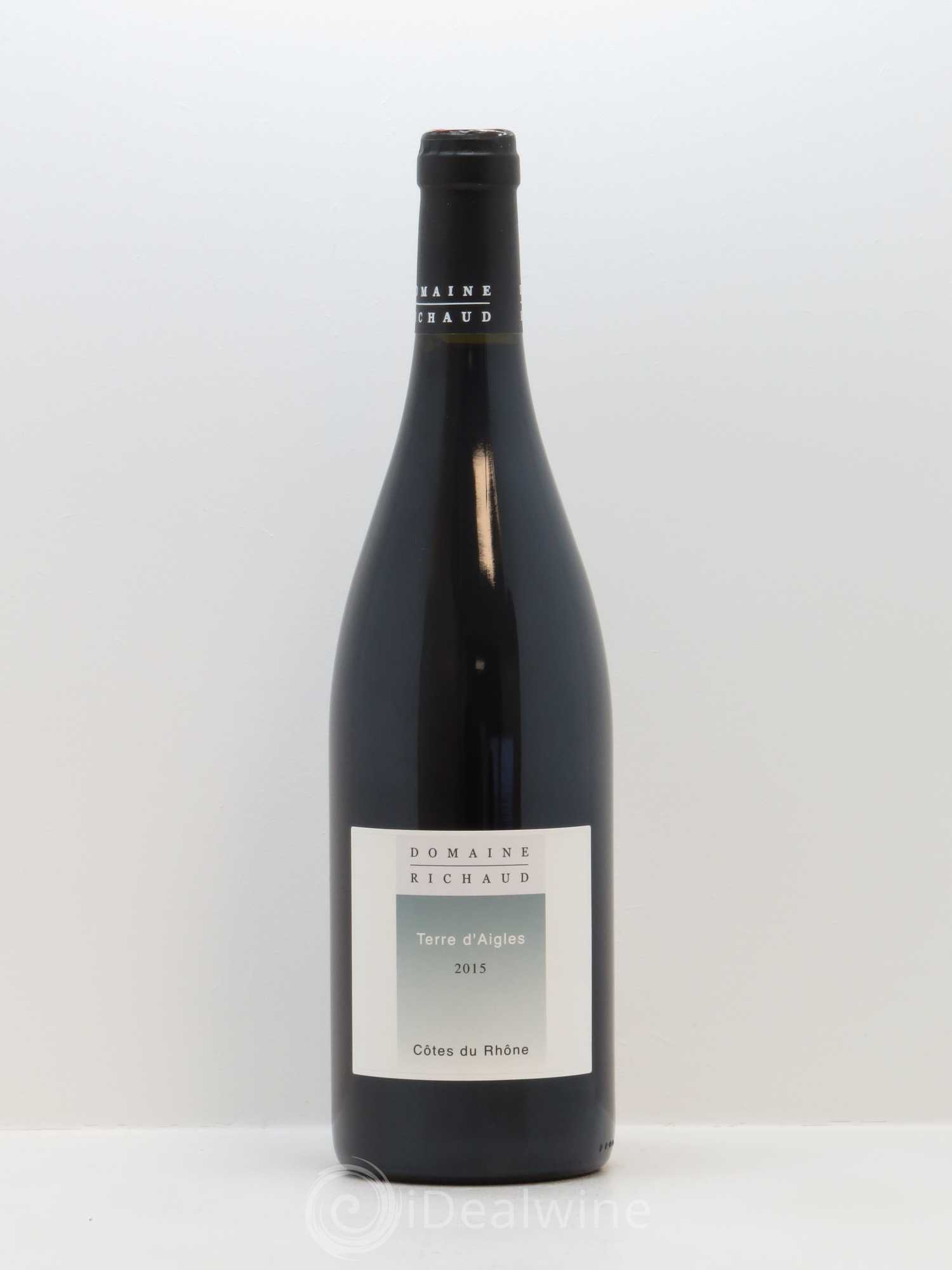 Côtes-du-Rhône Terre d'Aigles Marcel Richaud 2015 - Lot de 1 bouteille - 0