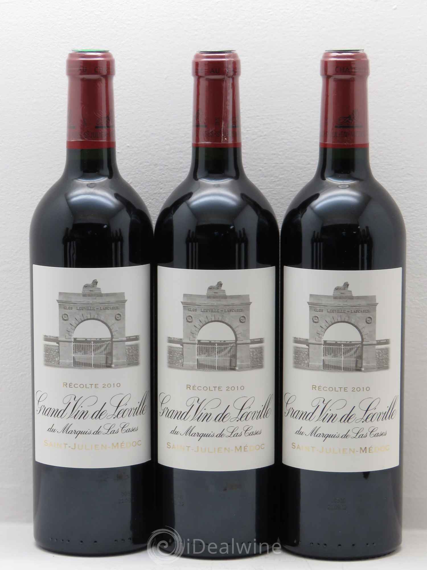 Château Léoville Las Cases 2ème Grand Cru Classé 2010 - Lot de 12 bouteilles - 1