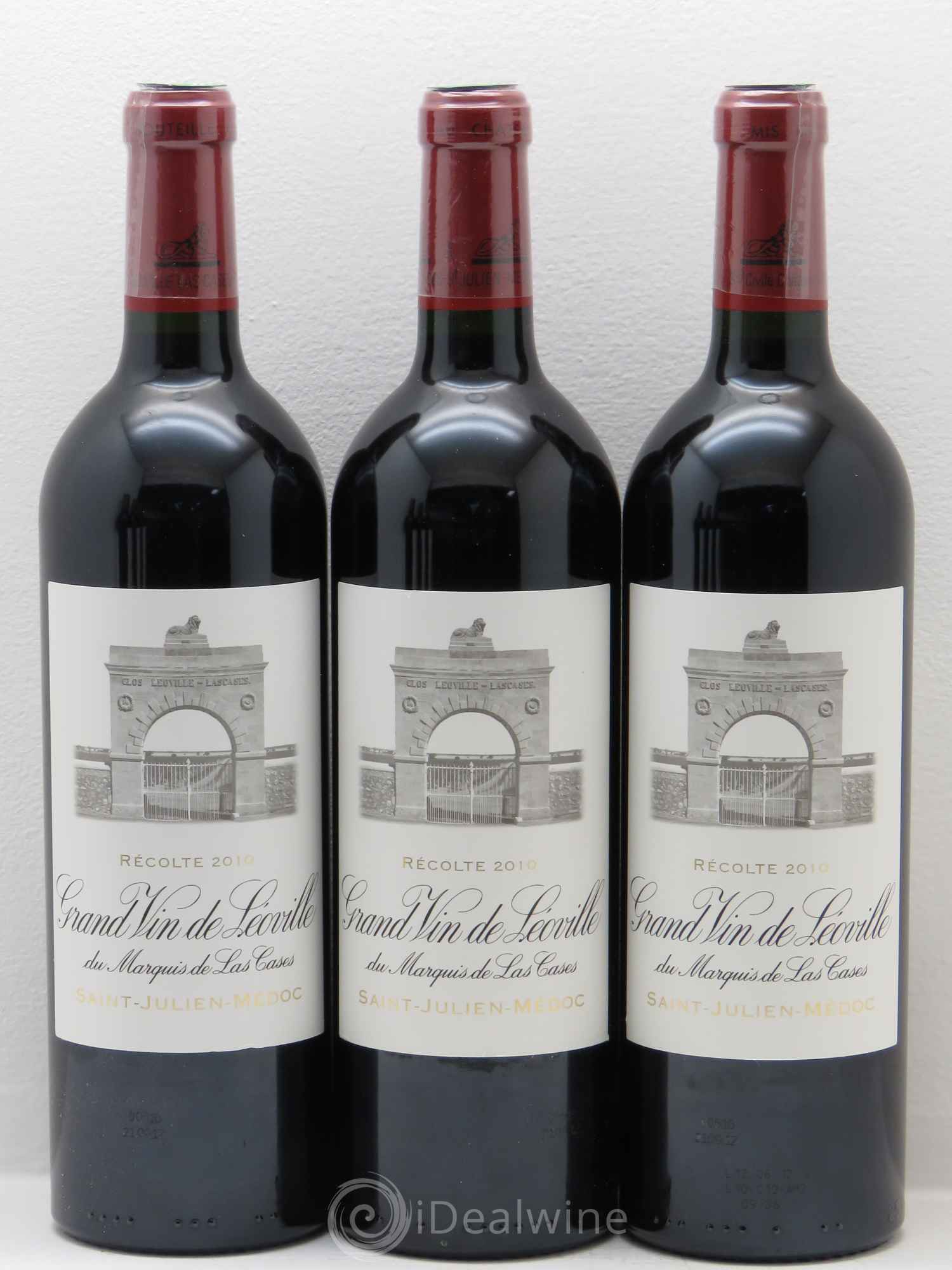 Château Léoville Las Cases 2ème Grand Cru Classé 2010 - Lot de 12 bouteilles - 3