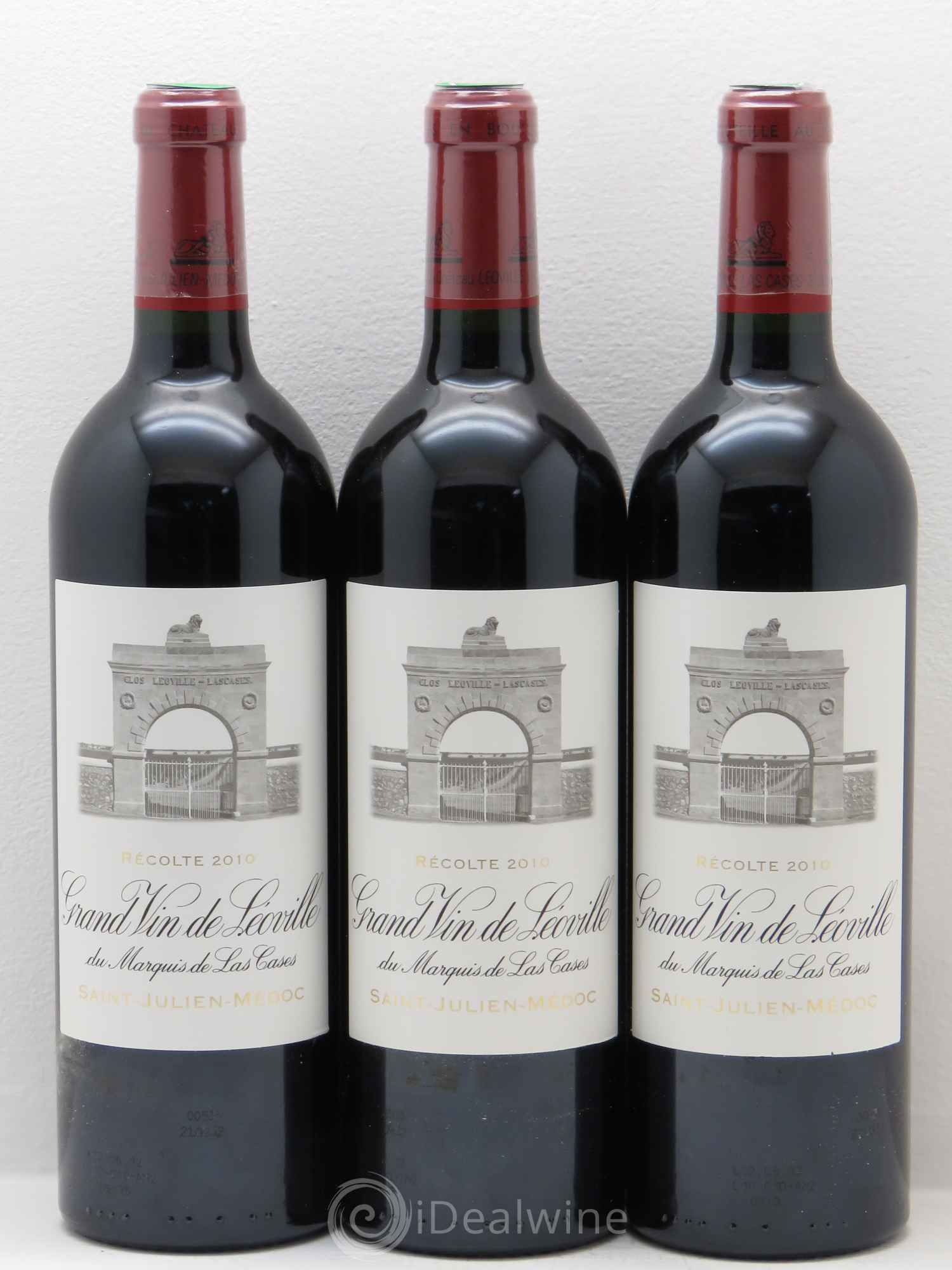 Château Léoville Las Cases 2ème Grand Cru Classé 2010 - Lot de 12 bouteilles - 4