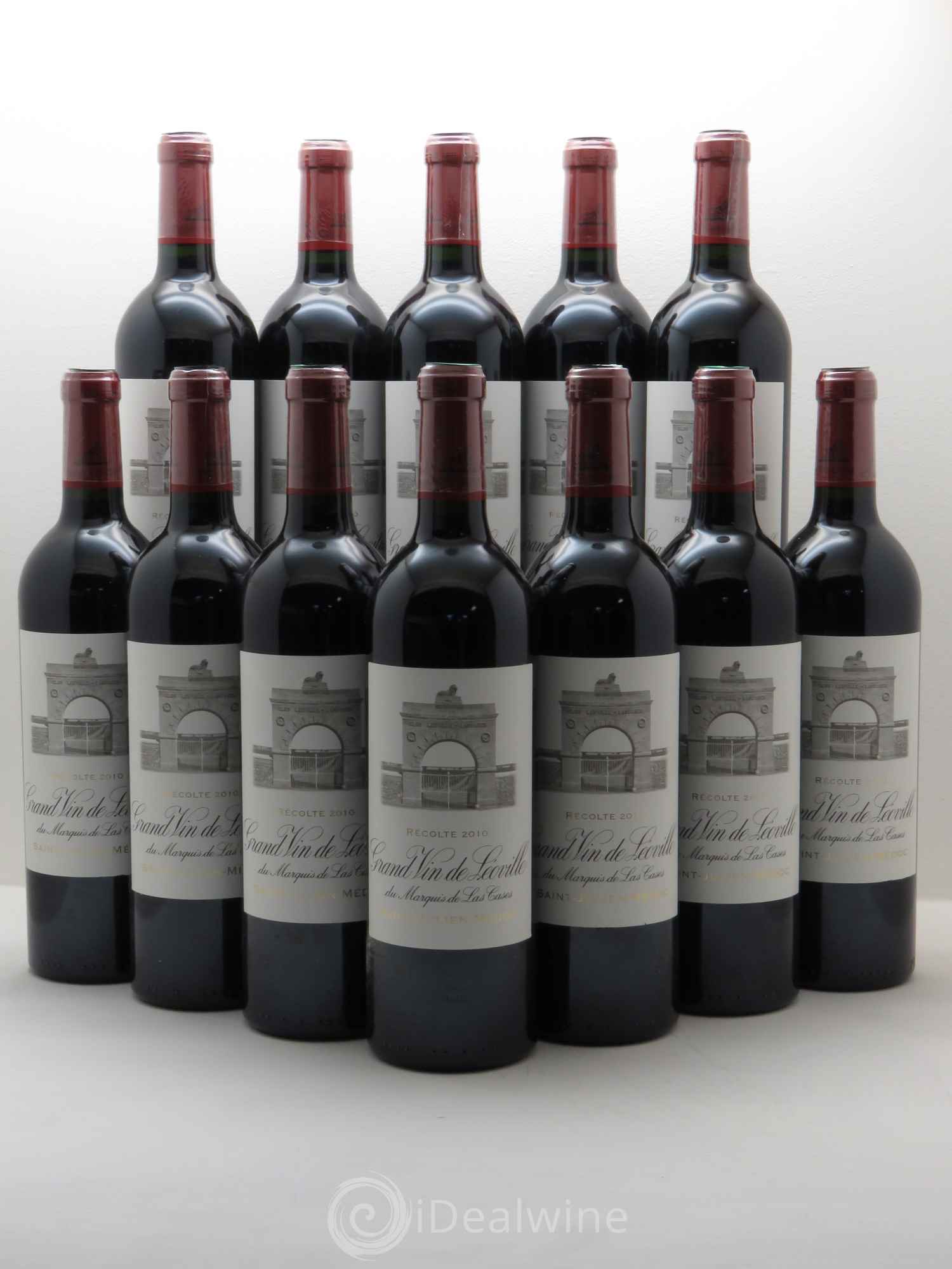 Château Léoville Las Cases 2ème Grand Cru Classé 2010 - Lot de 12 bouteilles - 0