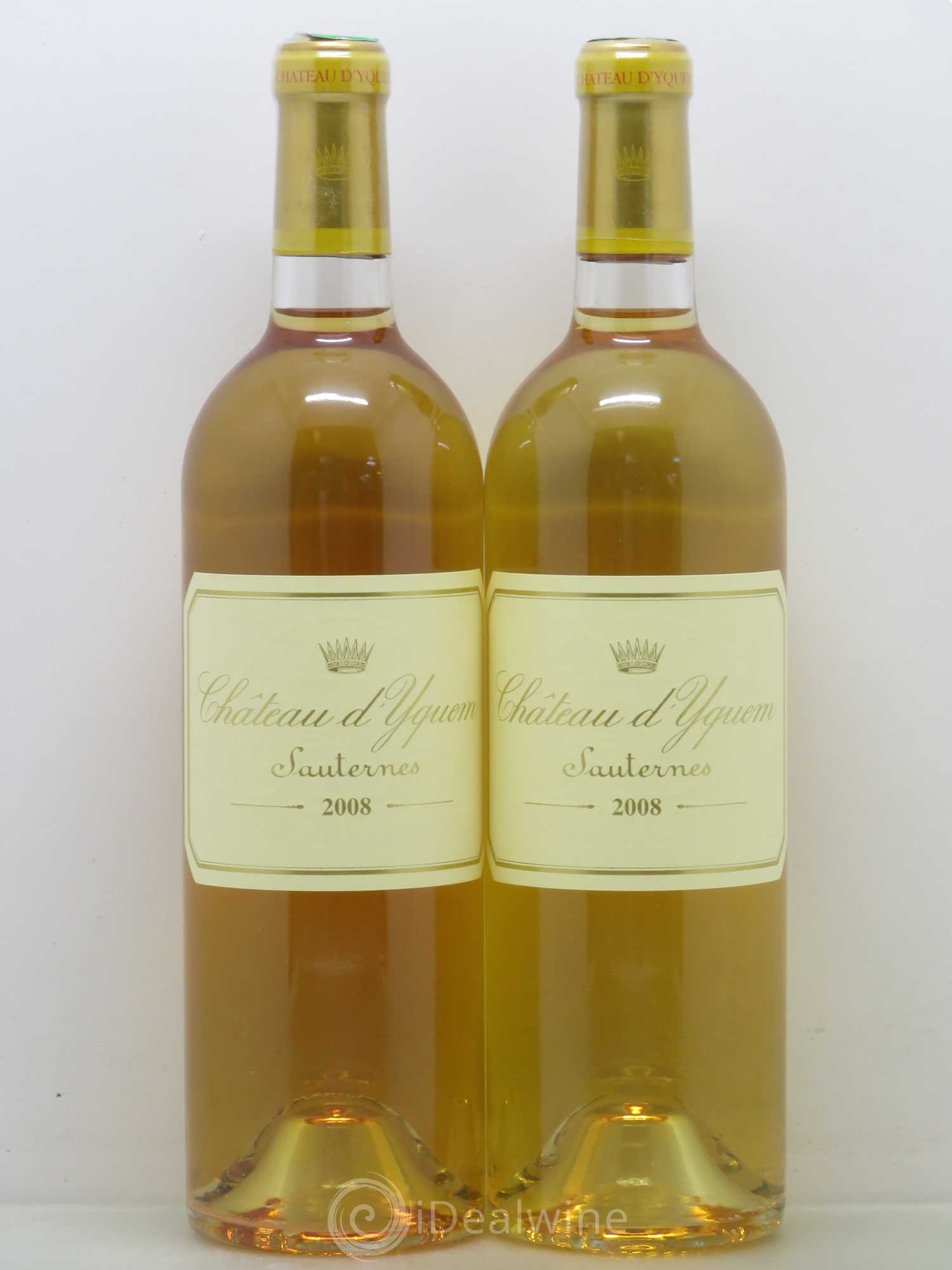 Château d' Yquem 1er Cru Classé Supérieur 2008 - Lotto di 2 bottiglie - 0