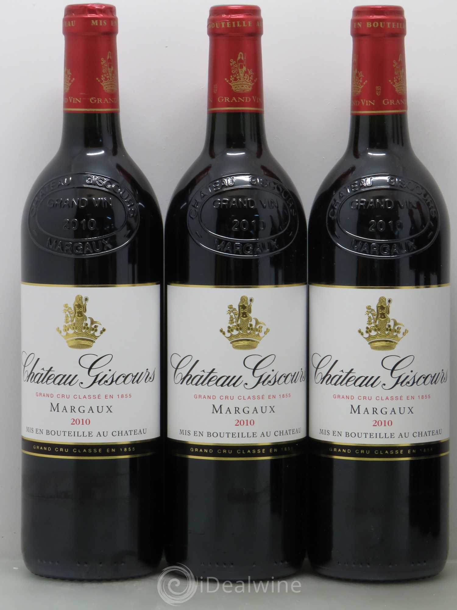 Château Giscours 3ème Grand Cru Classé 2010 - Lot de 6 bouteilles - 1