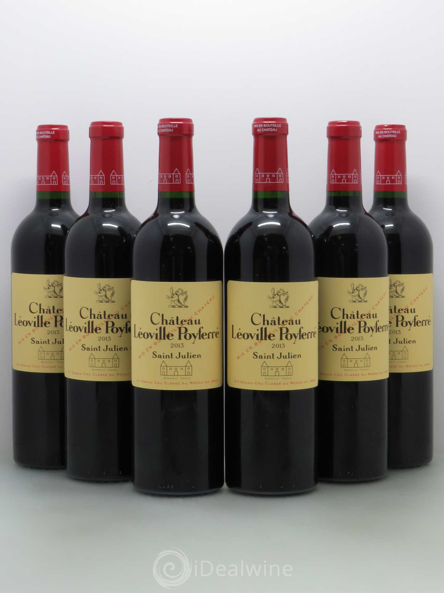 Château Léoville Poyferré 2ème Grand Cru Classé 2013 - Lot de 6 bouteilles - 0