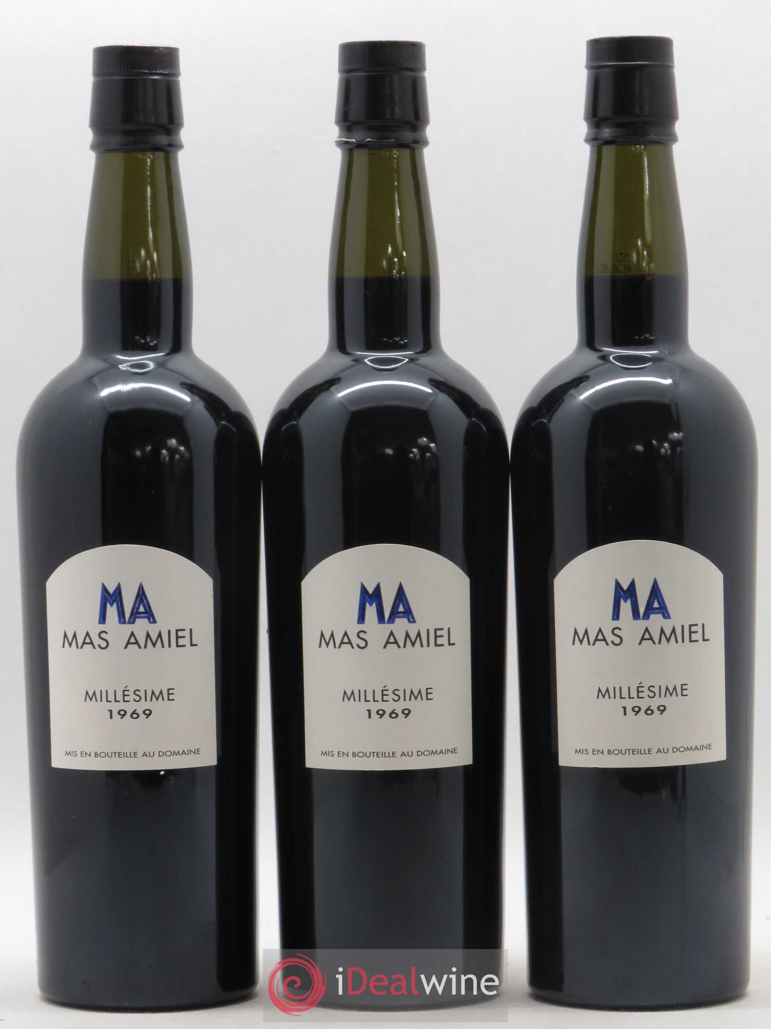 Maury Mas Amiel 1969 - Lot de 3 bouteilles - 0