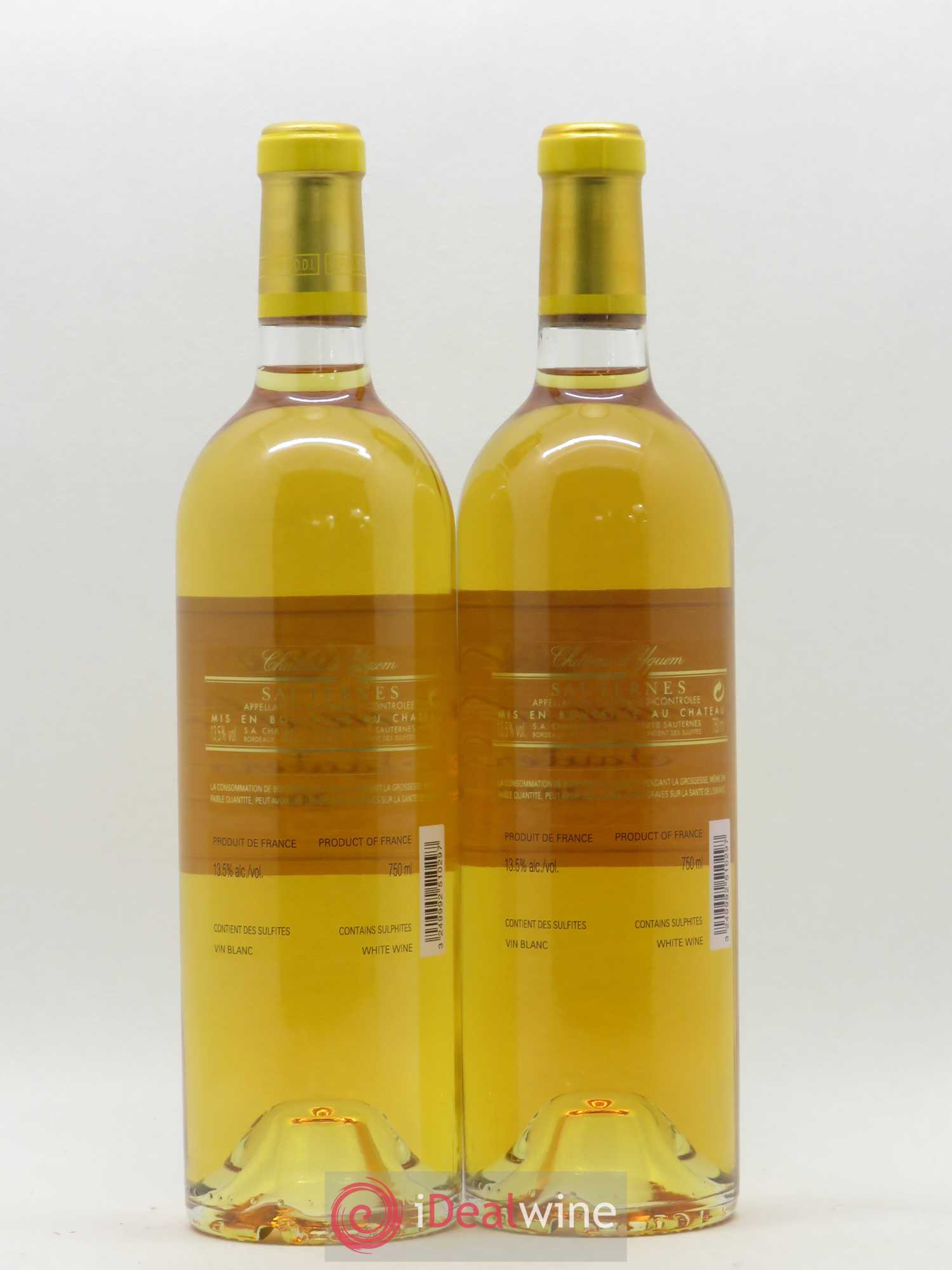 Château d' Yquem 1er Cru Classé Supérieur 2010 - Lotto di 2 bottiglie - 1
