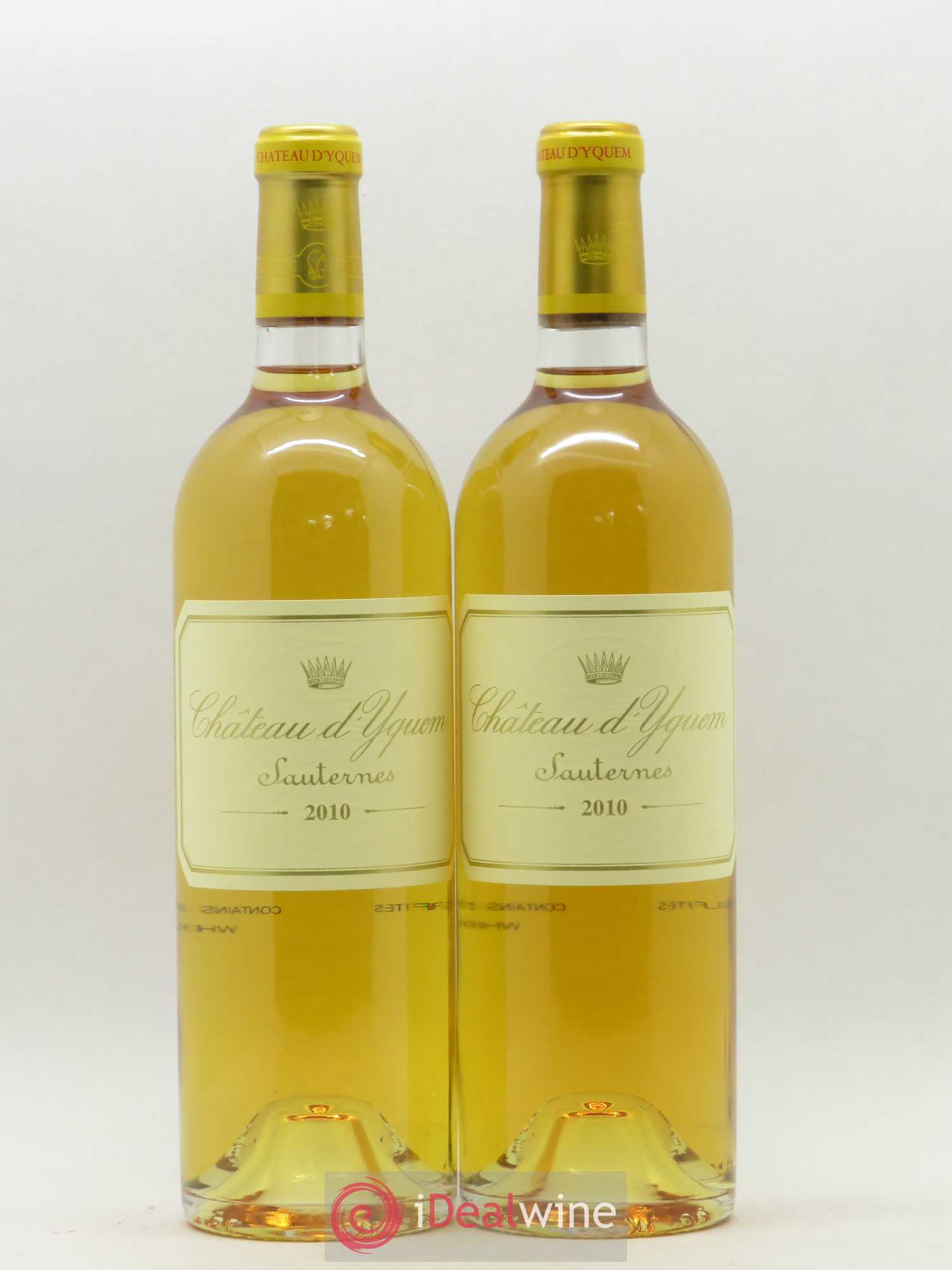 Château d' Yquem 1er Cru Classé Supérieur 2010 - Lotto di 2 bottiglie - 0