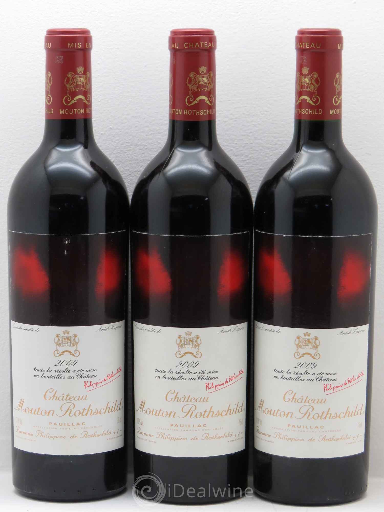 Château Mouton Rothschild 1er Grand Cru Classé 2009 - Lot de 6 bouteilles - 2