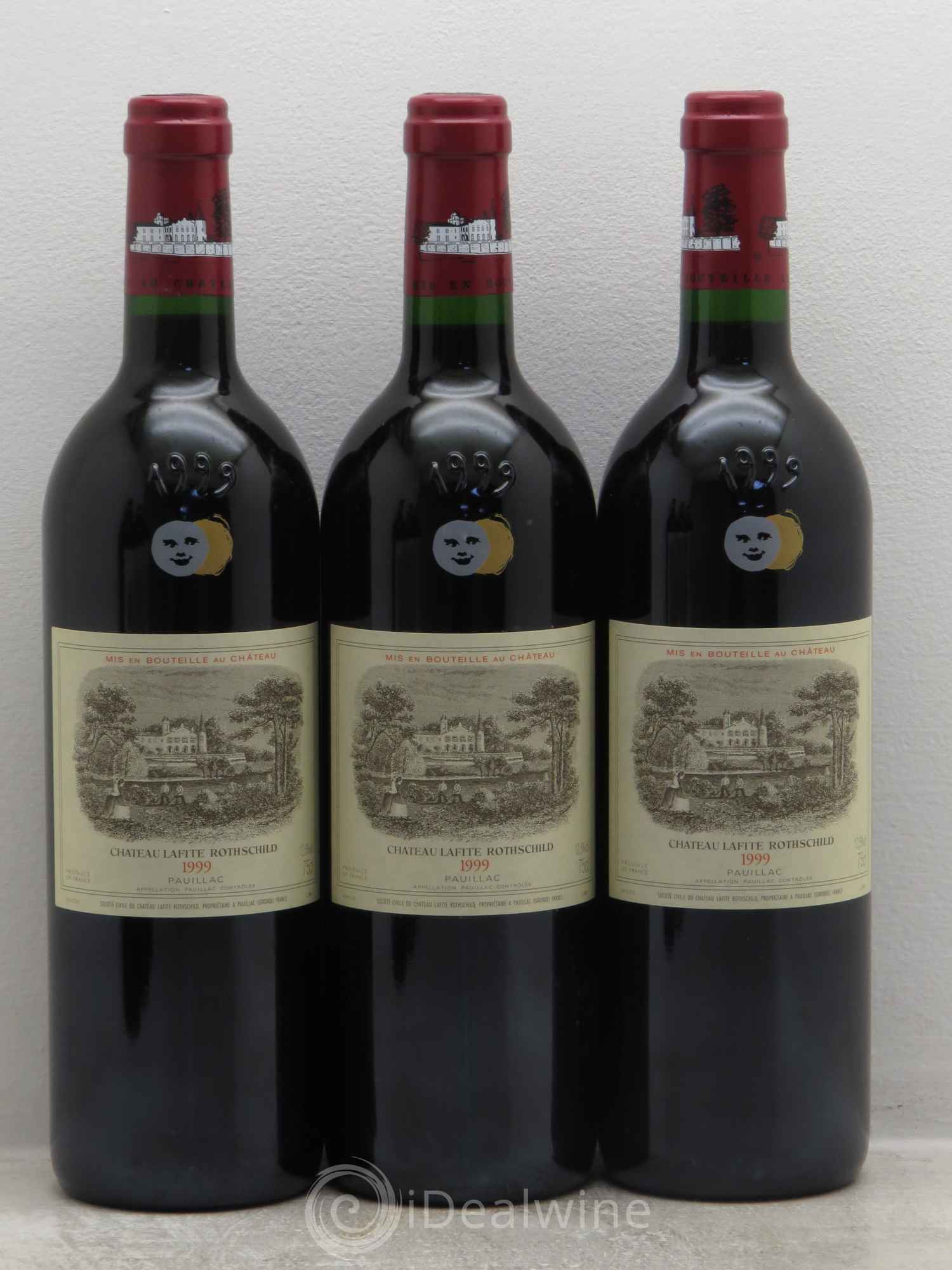 Château Lafite Rothschild 1er Grand Cru Classé 1999 - Lot de 6 bouteilles - 1