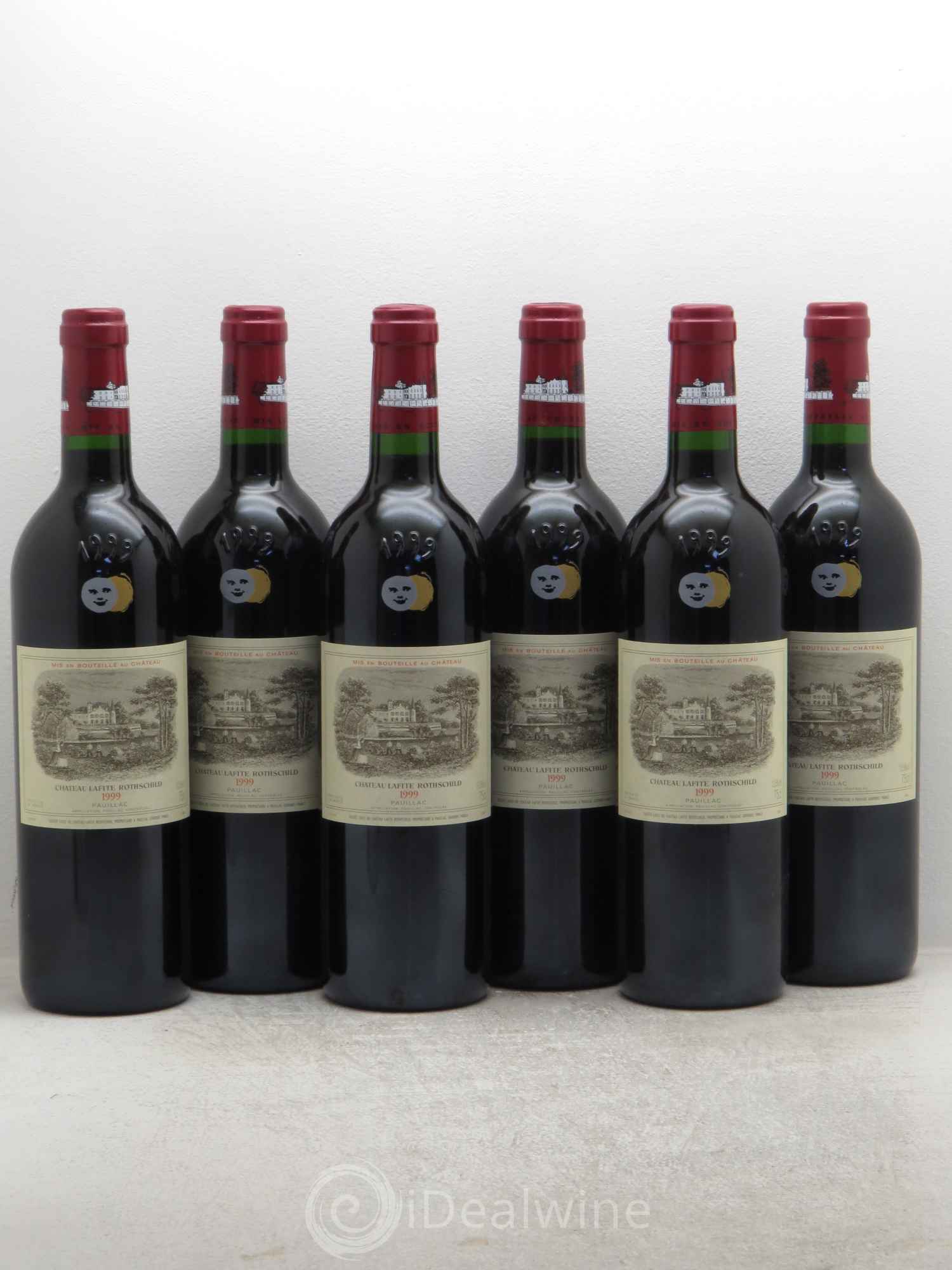 Château Lafite Rothschild 1er Grand Cru Classé 1999 - Lot de 6 bouteilles - 0
