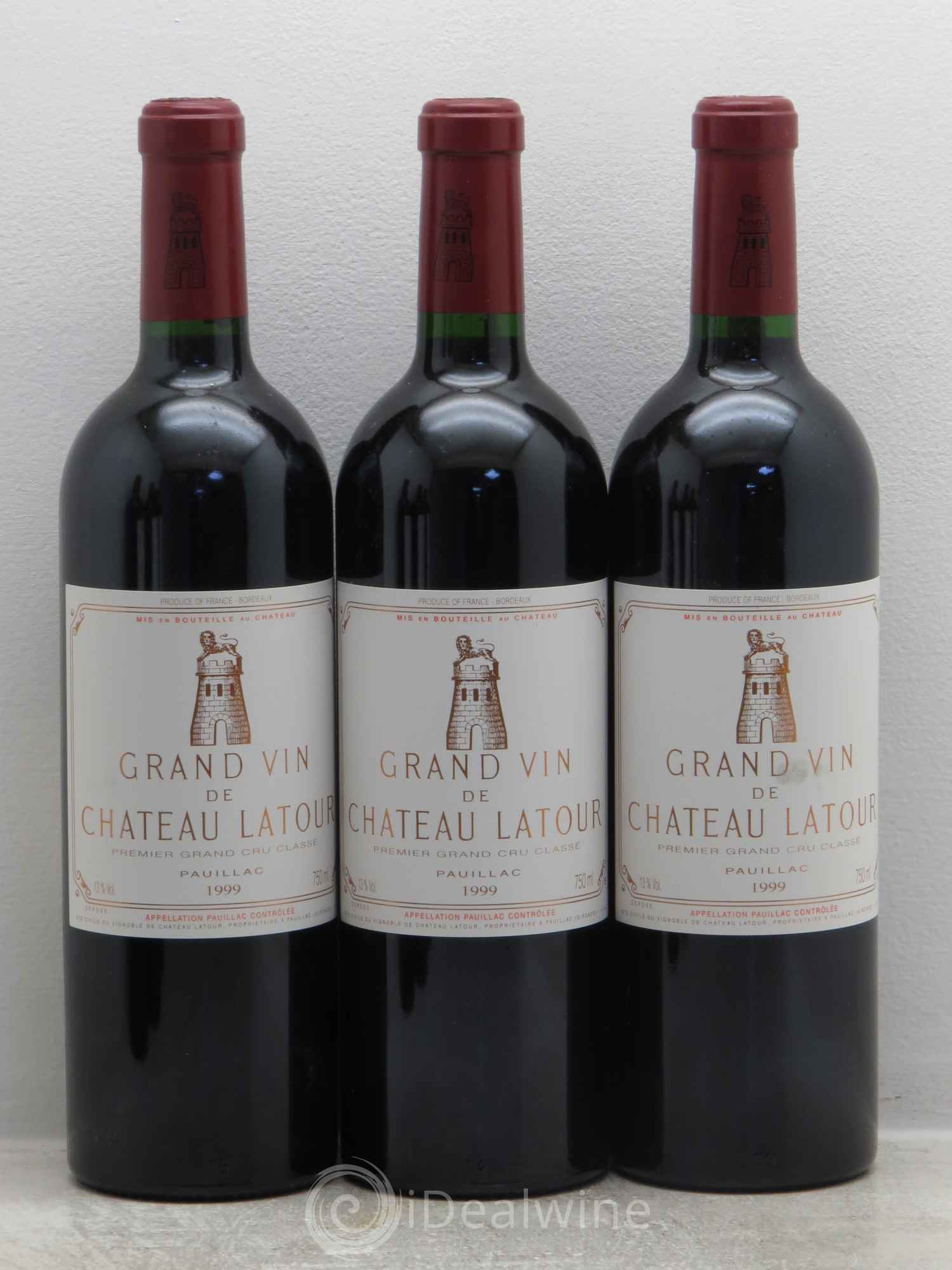 Château Latour 1er Grand Cru Classé 1999 - Lot de 6 bouteilles - 1