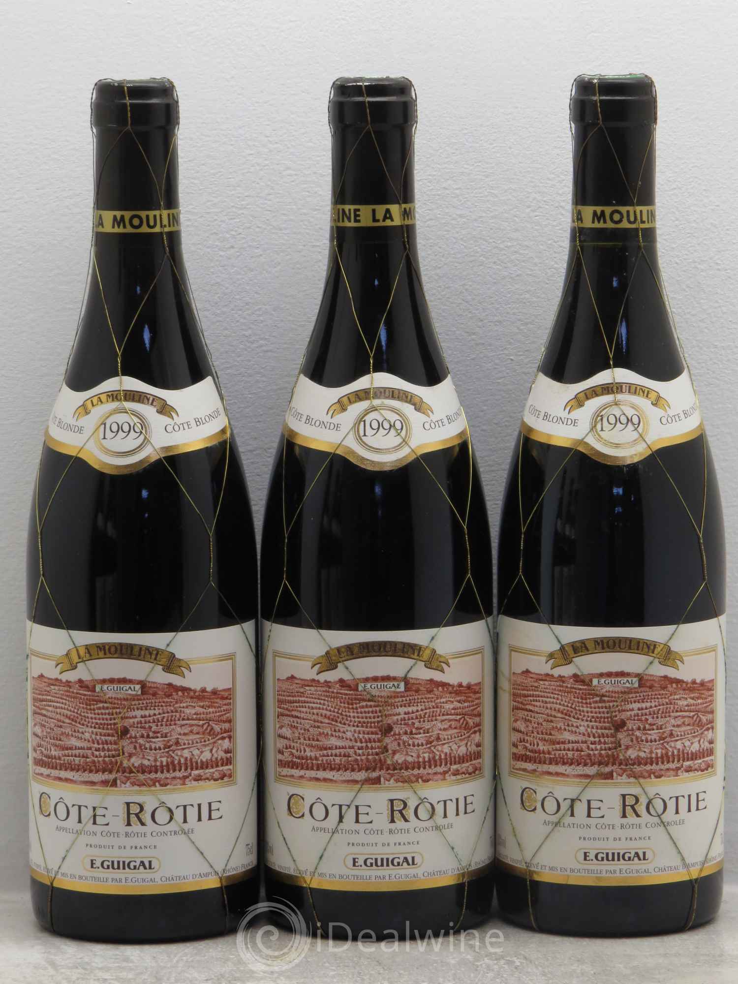 Côte-Rôtie La Mouline Guigal 1999 - Lot de 6 bouteilles - 1