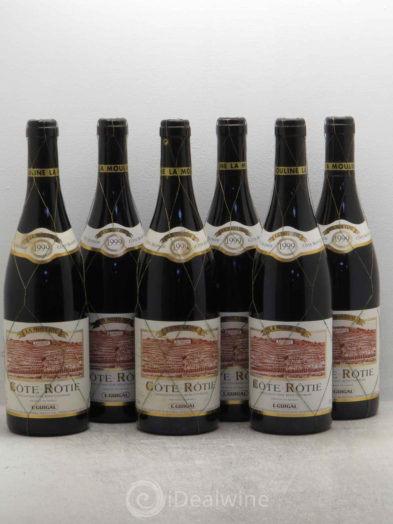 Côte-Rôtie La Mouline Guigal 1999 - Lot de 6 bouteilles - 0
