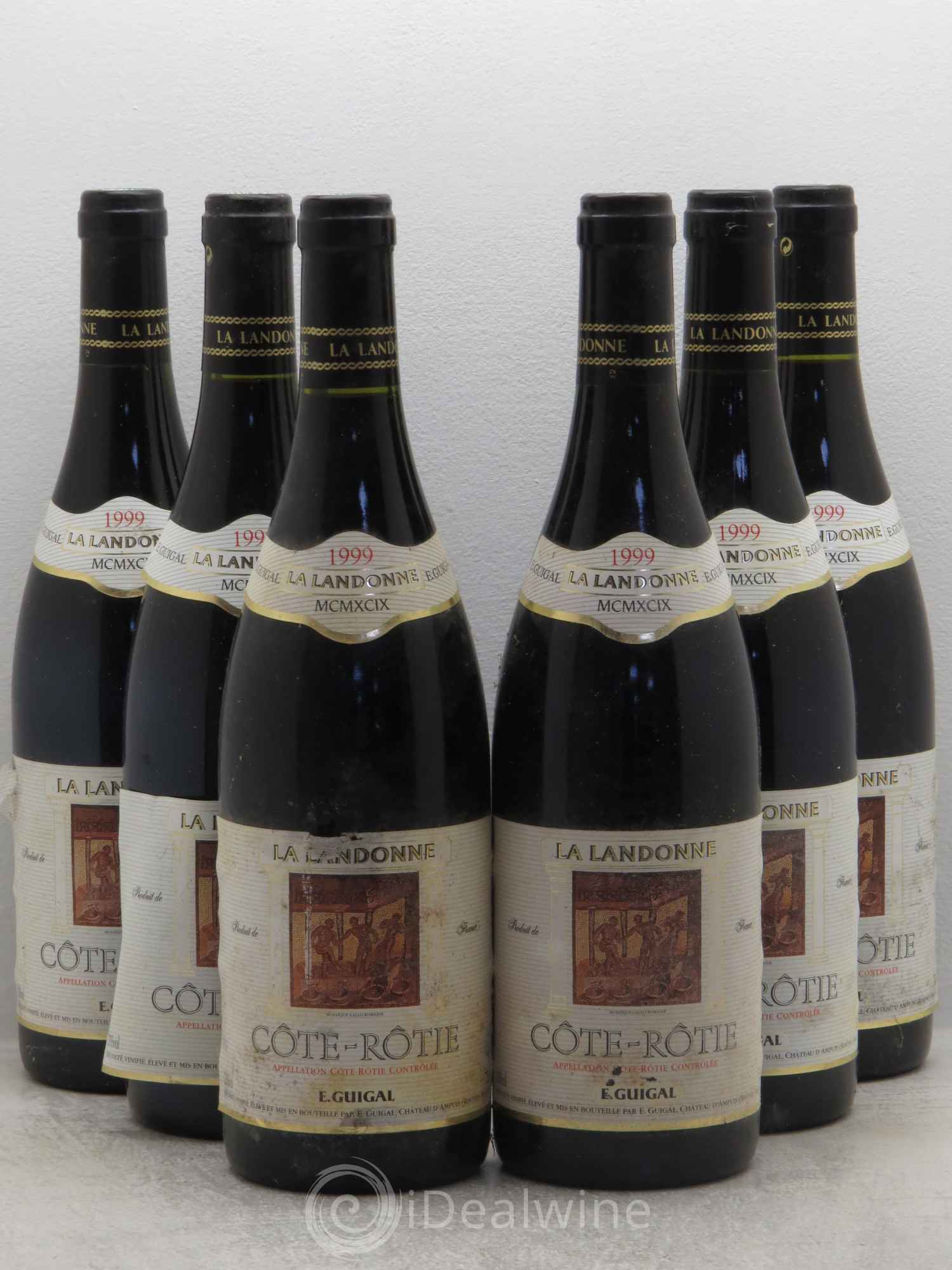 Côte-Rôtie La Landonne Guigal 1999 - Lot de 6 bouteilles - 0
