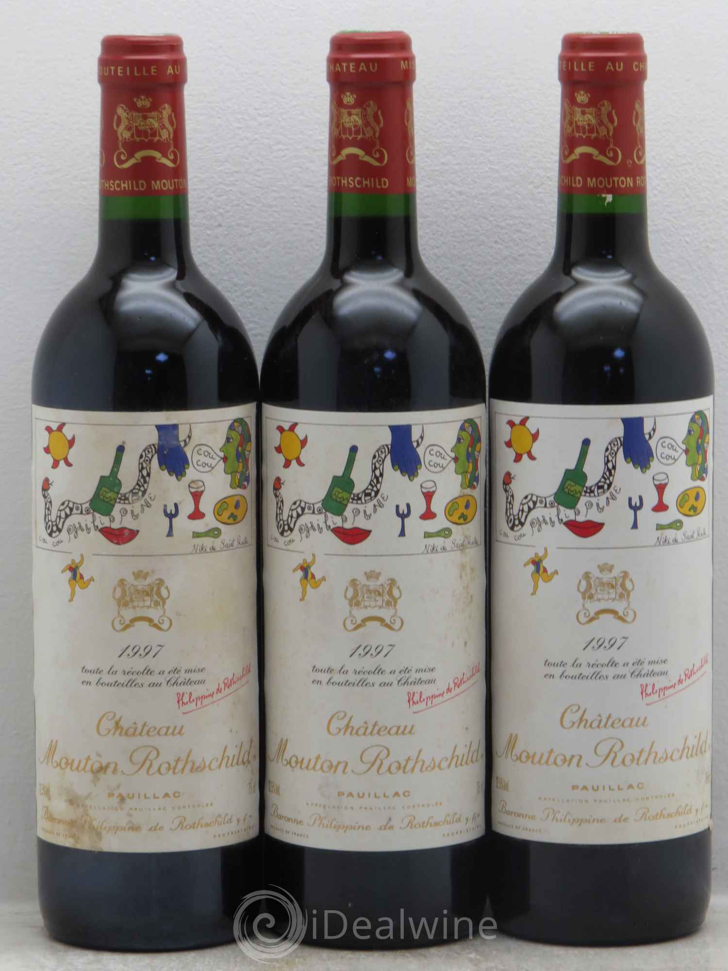 Château Mouton Rothschild 1er Grand Cru Classé 1997 - Lot de 12 bouteilles - 3