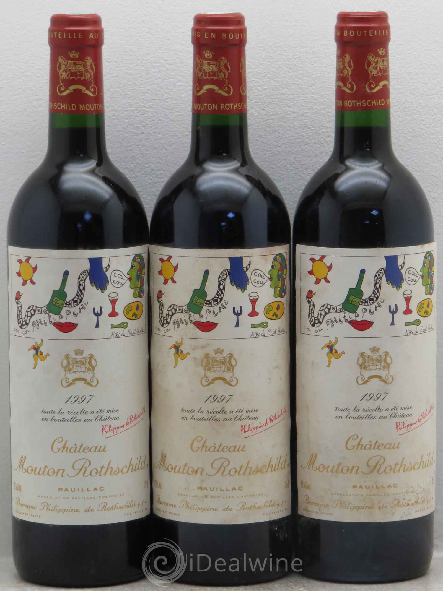Château Mouton Rothschild 1er Grand Cru Classé 1997 - Lot de 12 bouteilles - 7