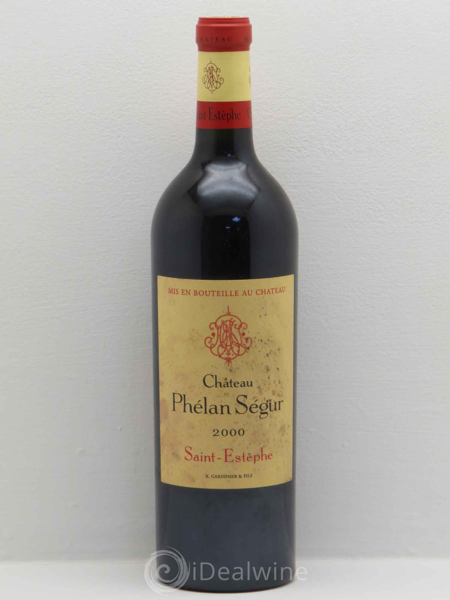 Château Phélan Ségur 2000 - Lot de 12 bouteilles - 0