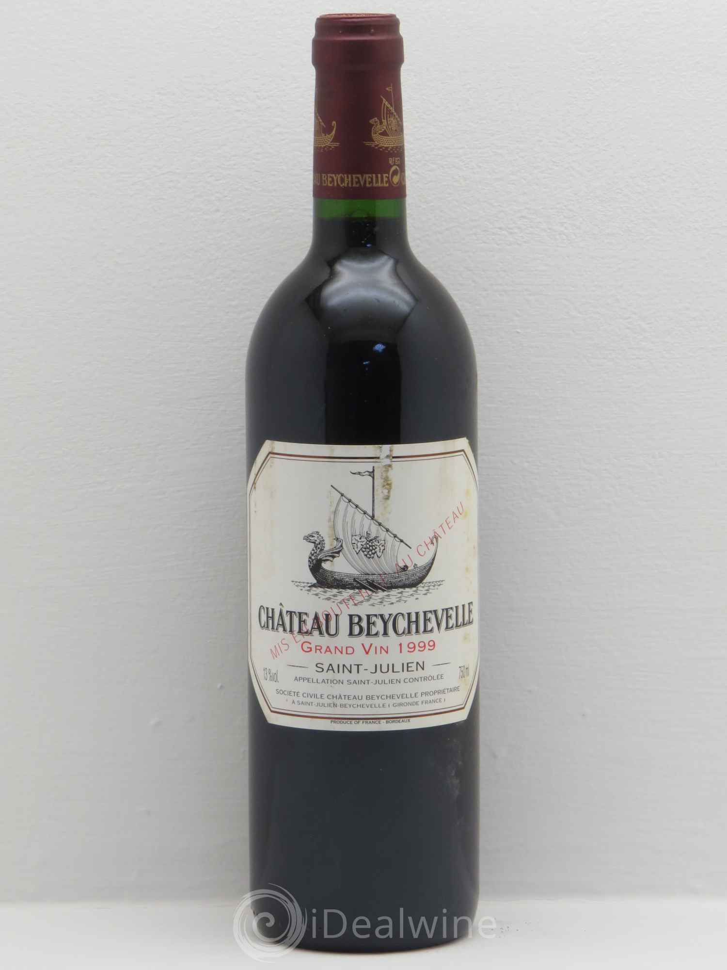 Château Beychevelle 4ème Grand Cru Classé 1999 - Lot de 12 bouteilles - 0