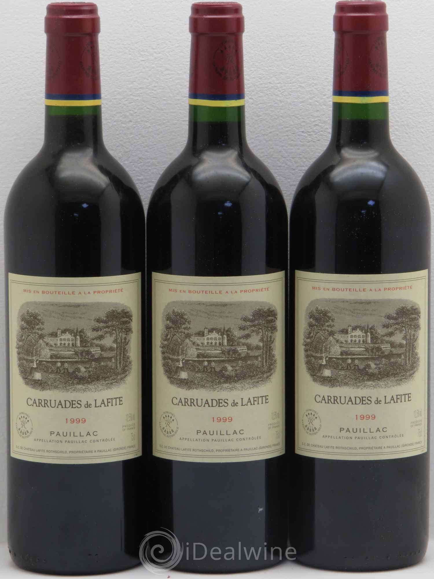Carruades de Lafite Rothschild Second Vin 1999 - Lot de 12 bouteilles - 2