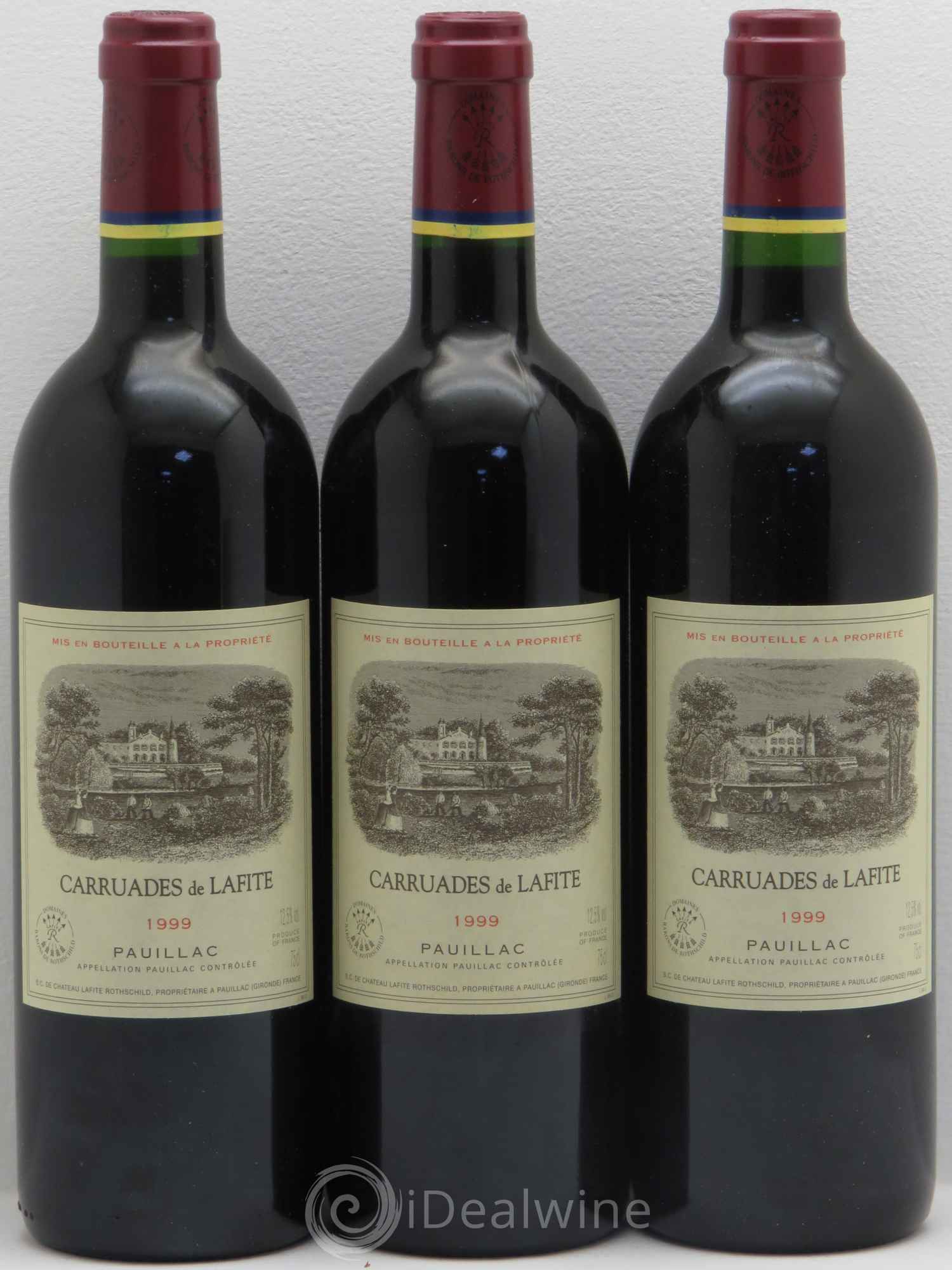 Carruades de Lafite Rothschild Second Vin 1999 - Lot de 12 bouteilles - 3