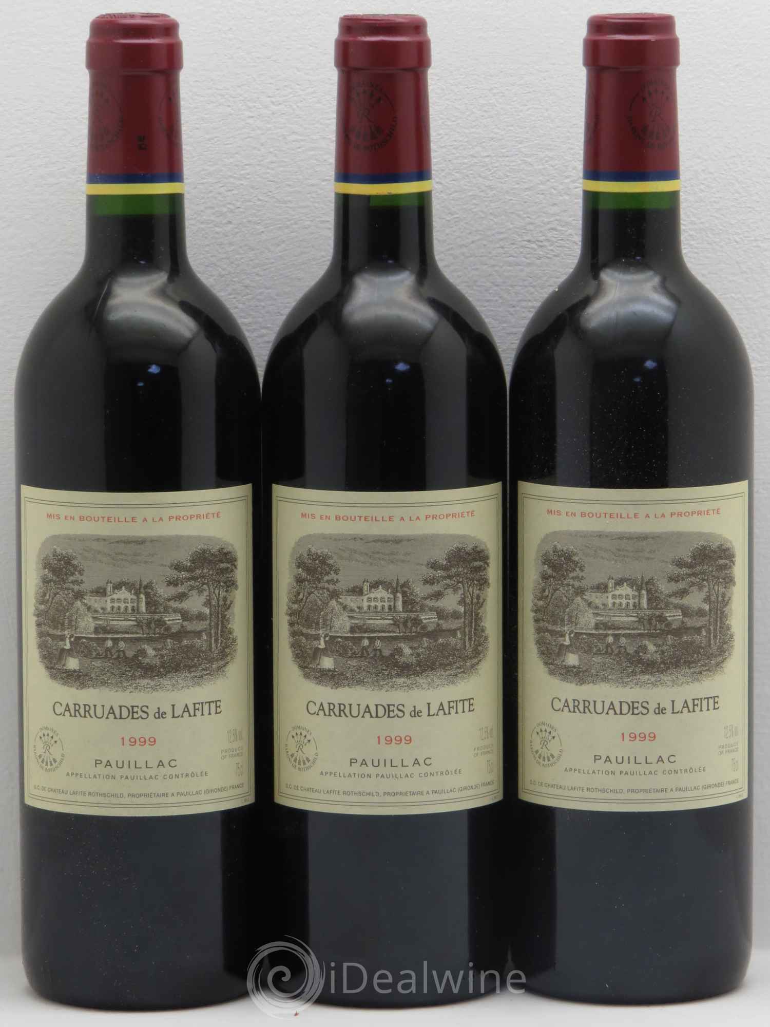 Carruades de Lafite Rothschild Second Vin 1999 - Lot de 12 bouteilles - 4