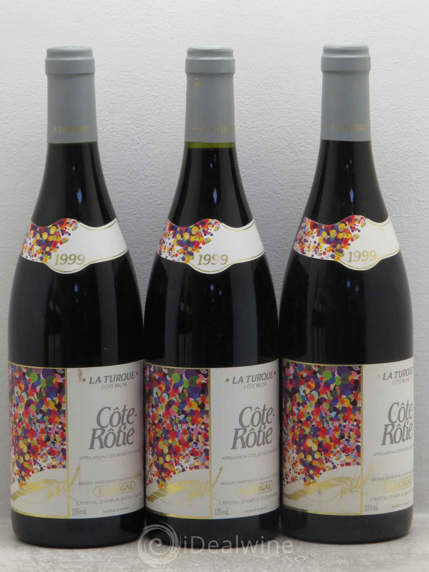 Côte-Rôtie La Turque Guigal 1999 - Lot de 6 bouteilles - 1